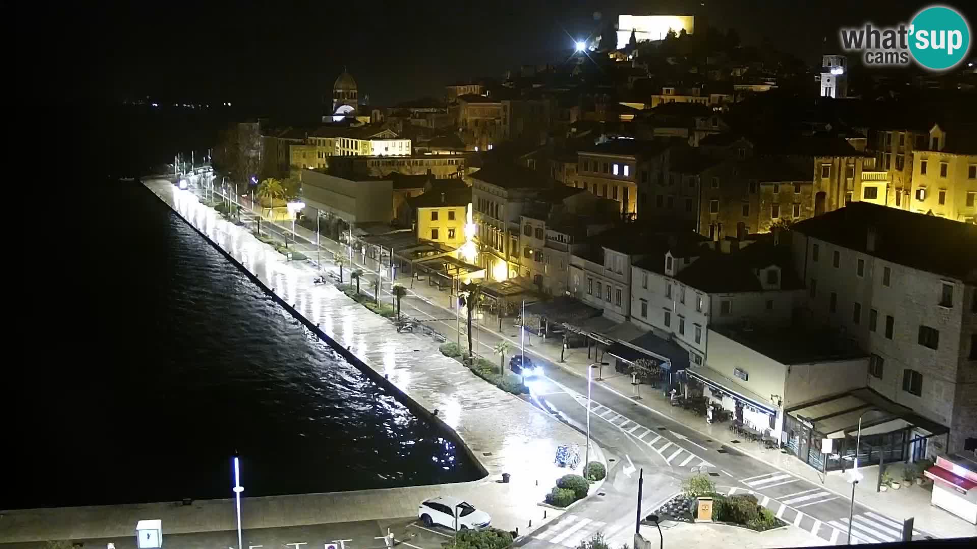 Webcam Šibenik – view from hotel Bellevue