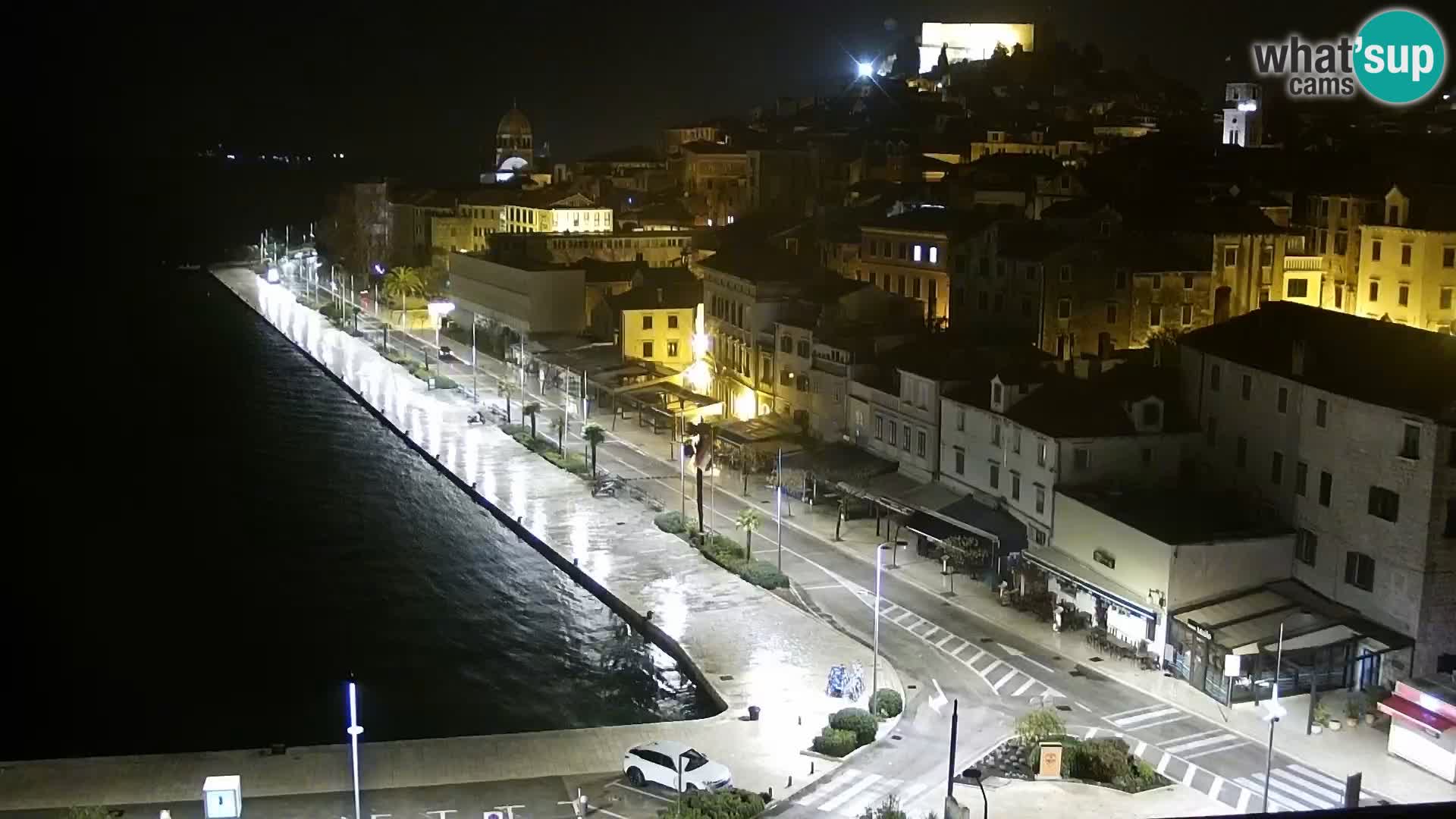 Webcam Šibenik – view from hotel Bellevue