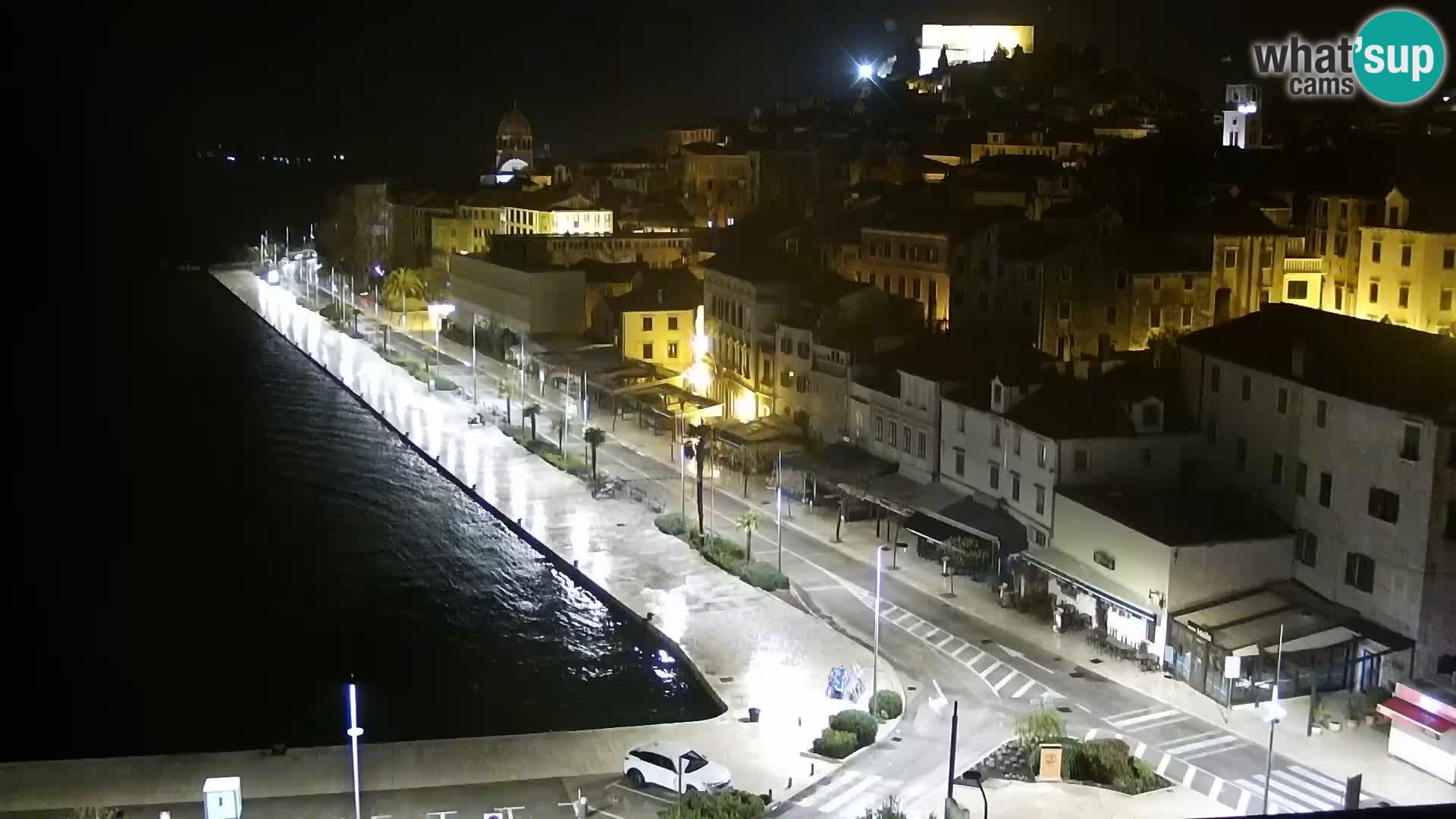 Webcam Šibenik – view from hotel Bellevue