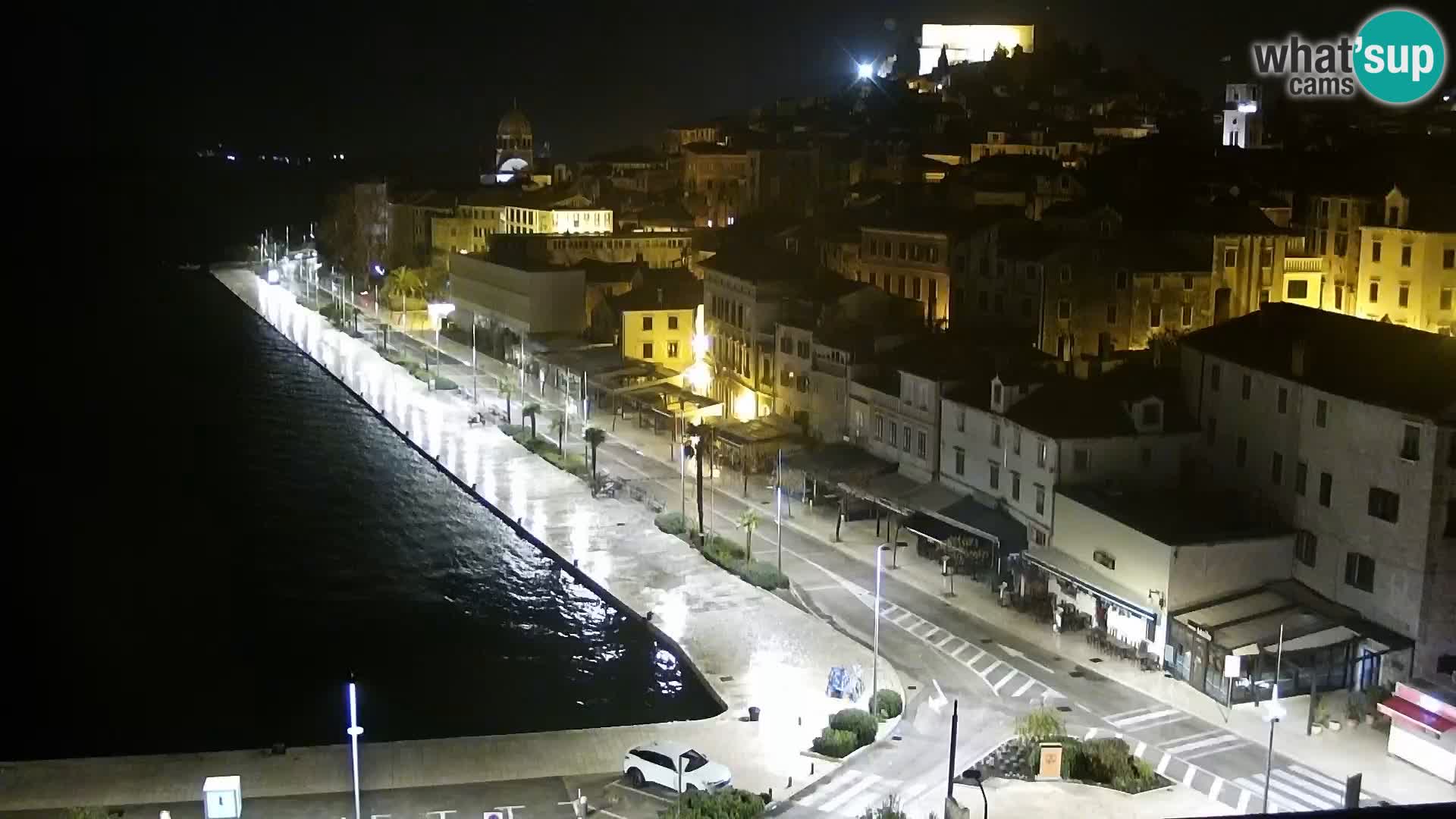 Webcam Šibenik – view from hotel Bellevue
