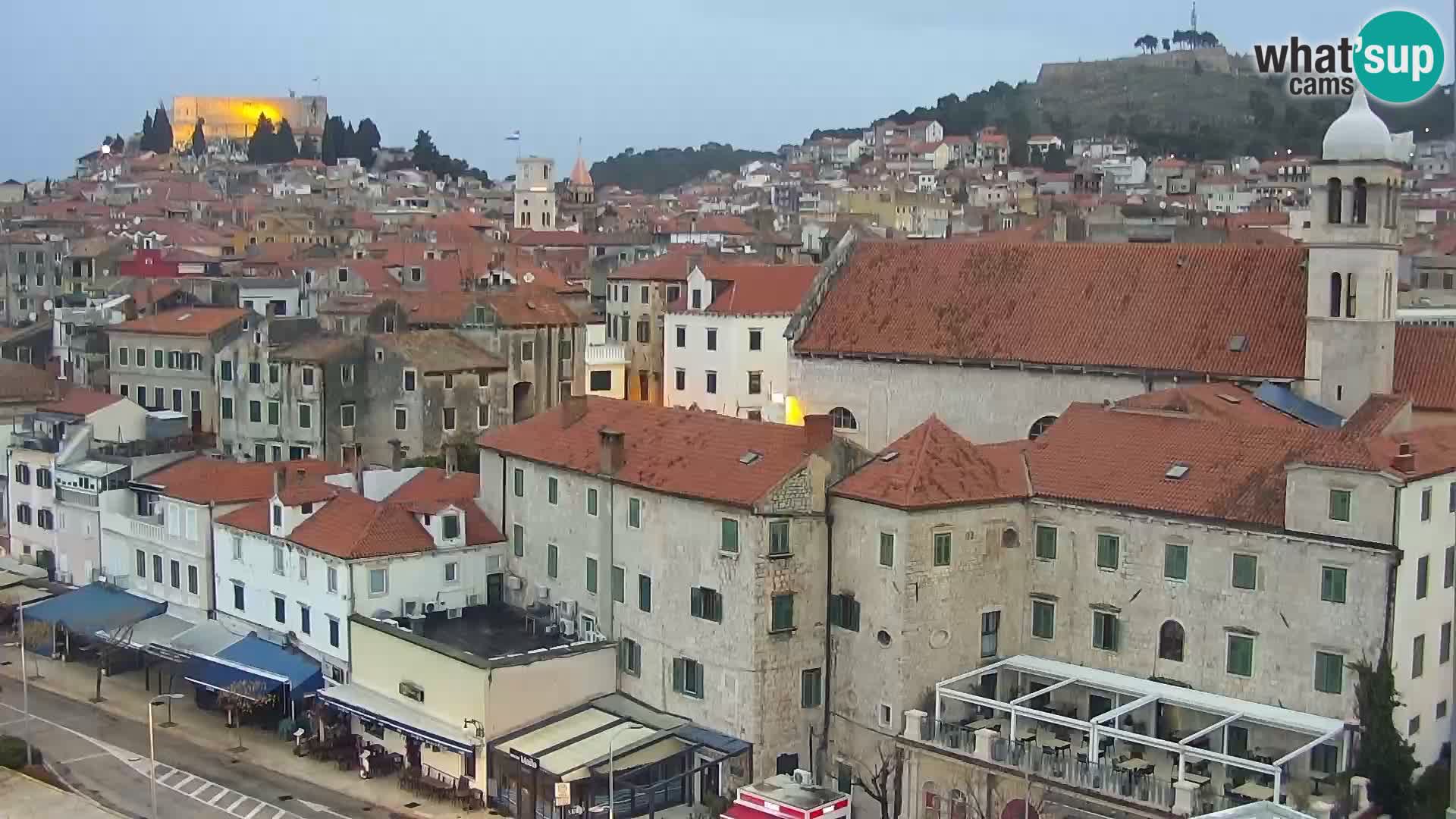 Webcam Šibenik – view from hotel Bellevue