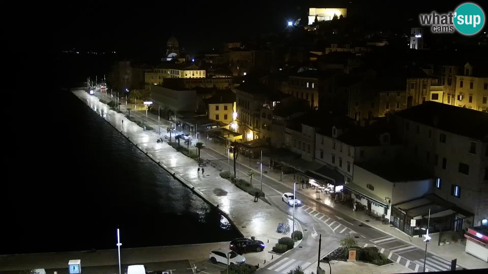 Webcam Šibenik – view from hotel Bellevue