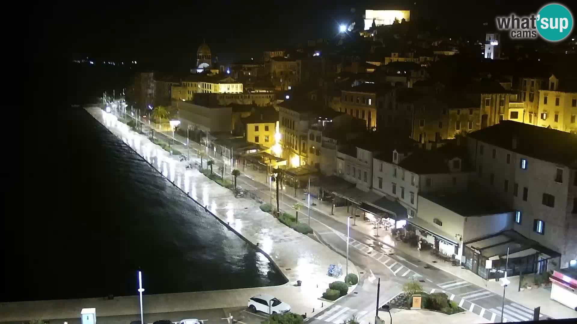 Webcam Šibenik – view from hotel Bellevue