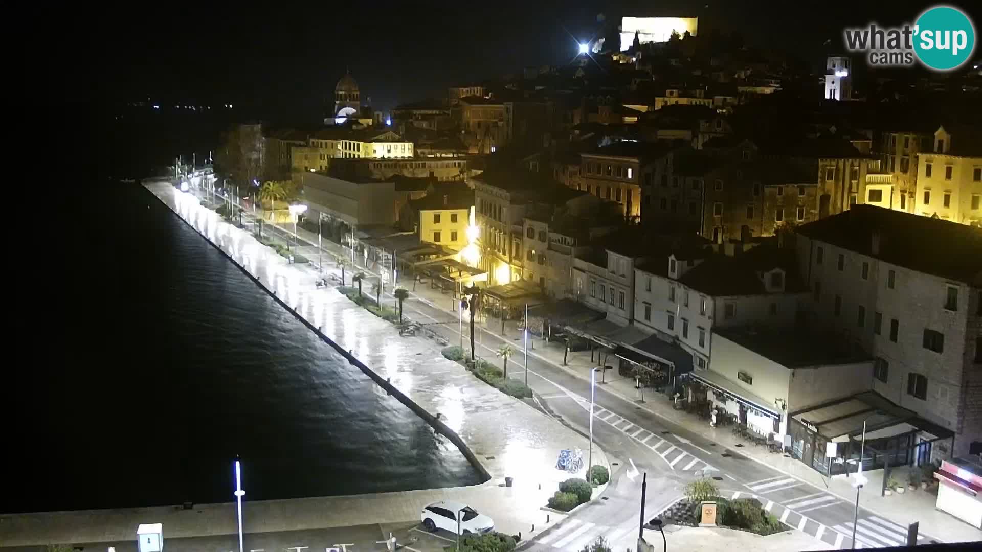 Webcam Šibenik – view from hotel Bellevue