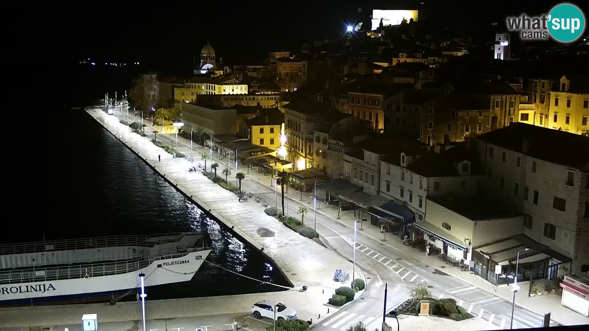 Webcam Šibenik – panorama Bellevue Hotel
