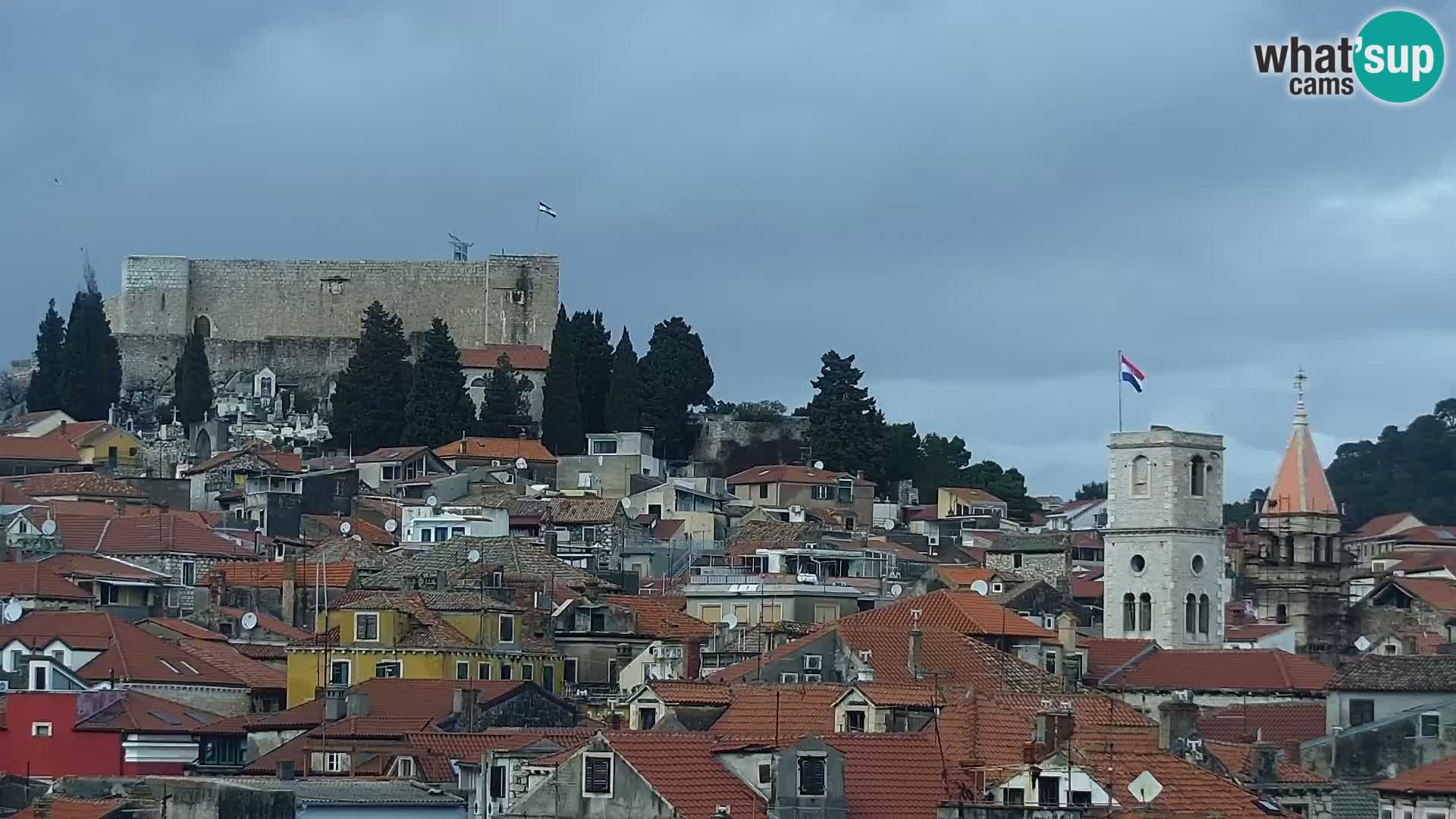 Webcam Šibenik – panorama Bellevue Hotel