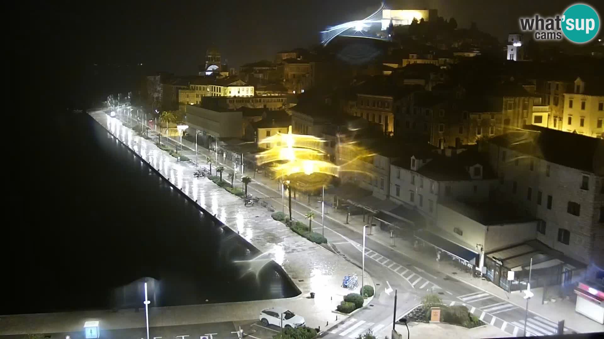 Webcam Šibenik – view from hotel Bellevue