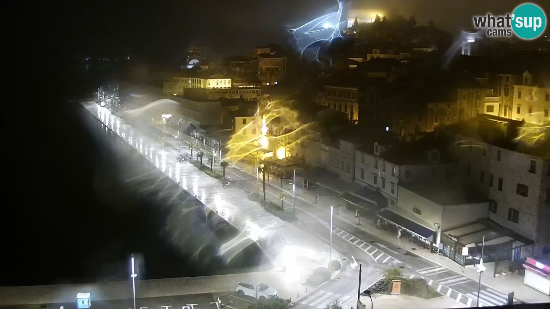 Webcam Šibenik – view from hotel Bellevue