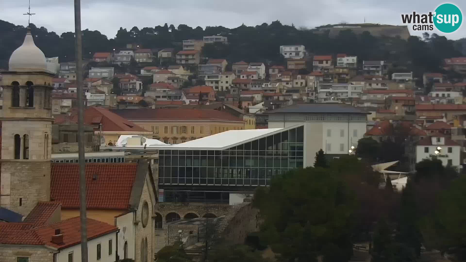 Webcam Šibenik – panorama Bellevue Hotel