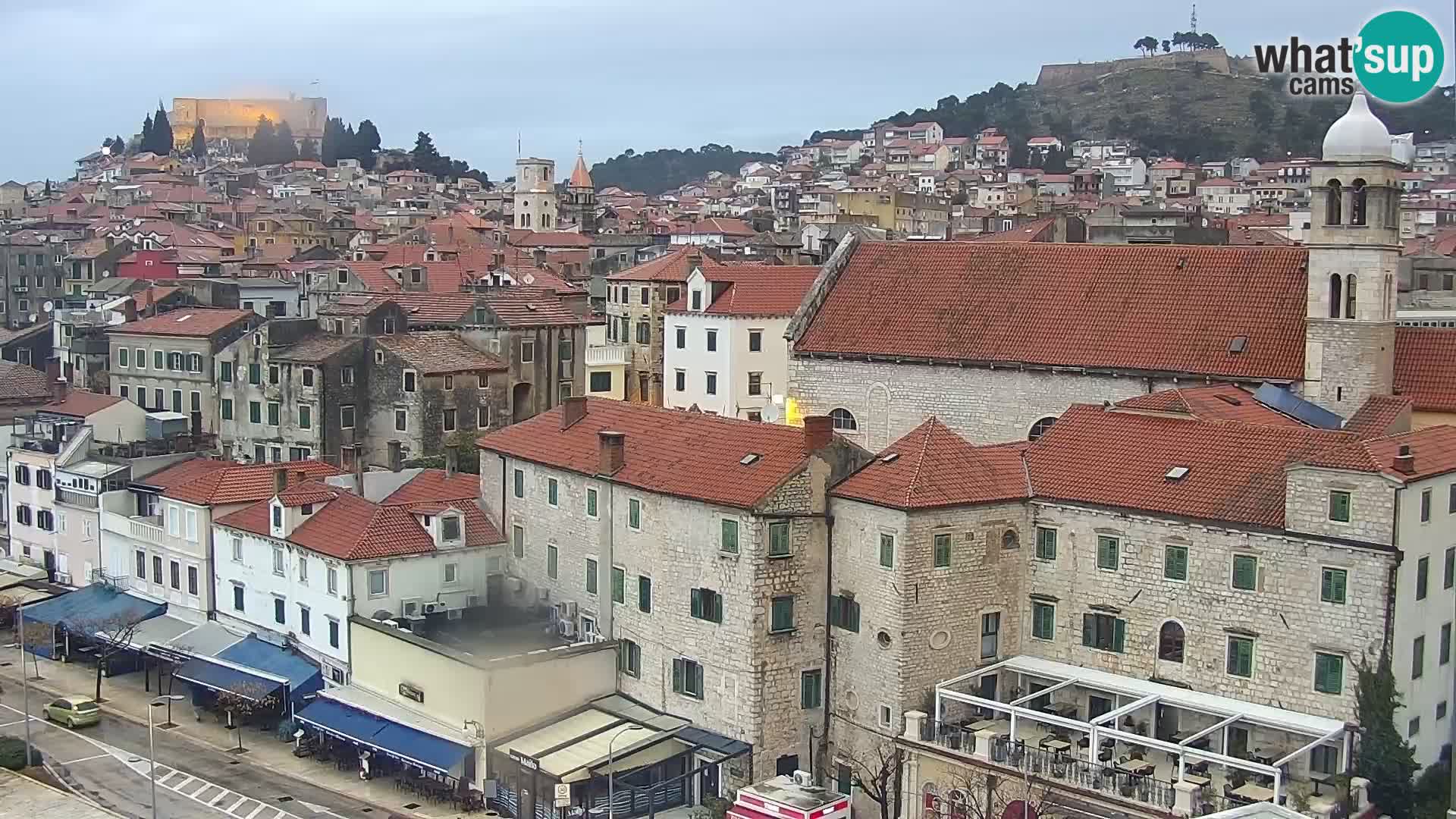 Webcam Šibenik – panorama Bellevue Hotel