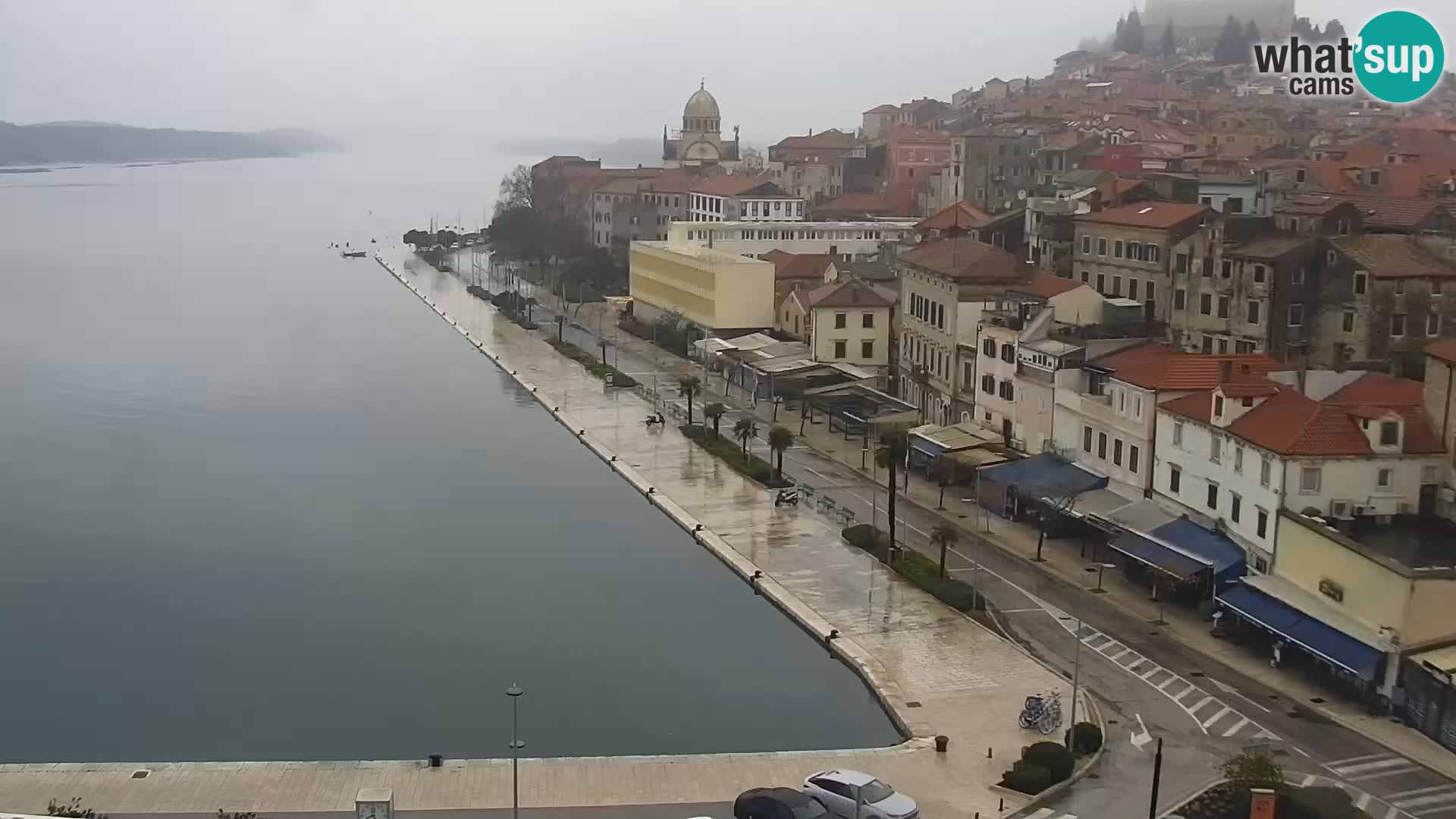 Webcam Šibenik – view from hotel Bellevue