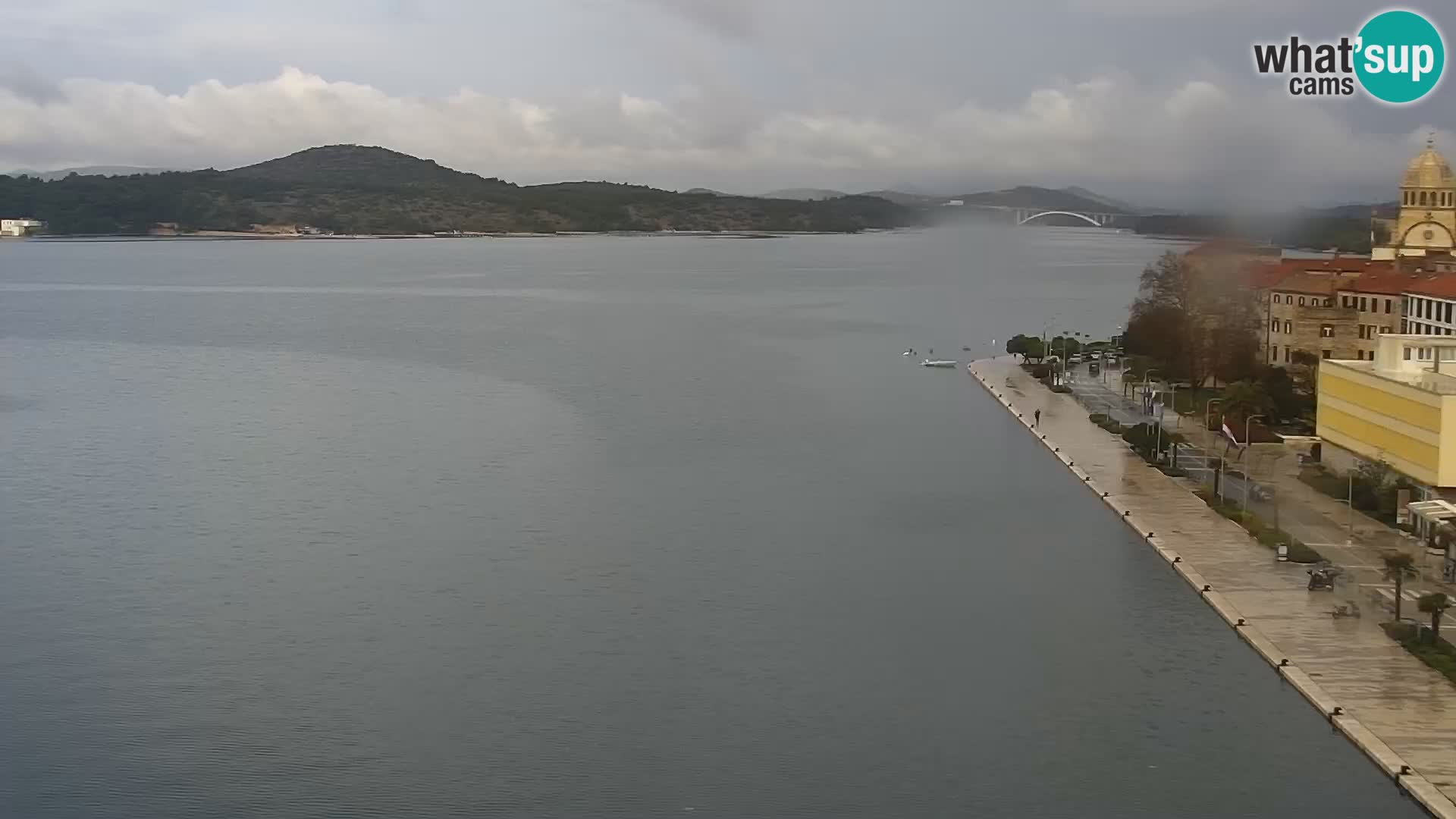 Webcam Šibenik – view from hotel Bellevue