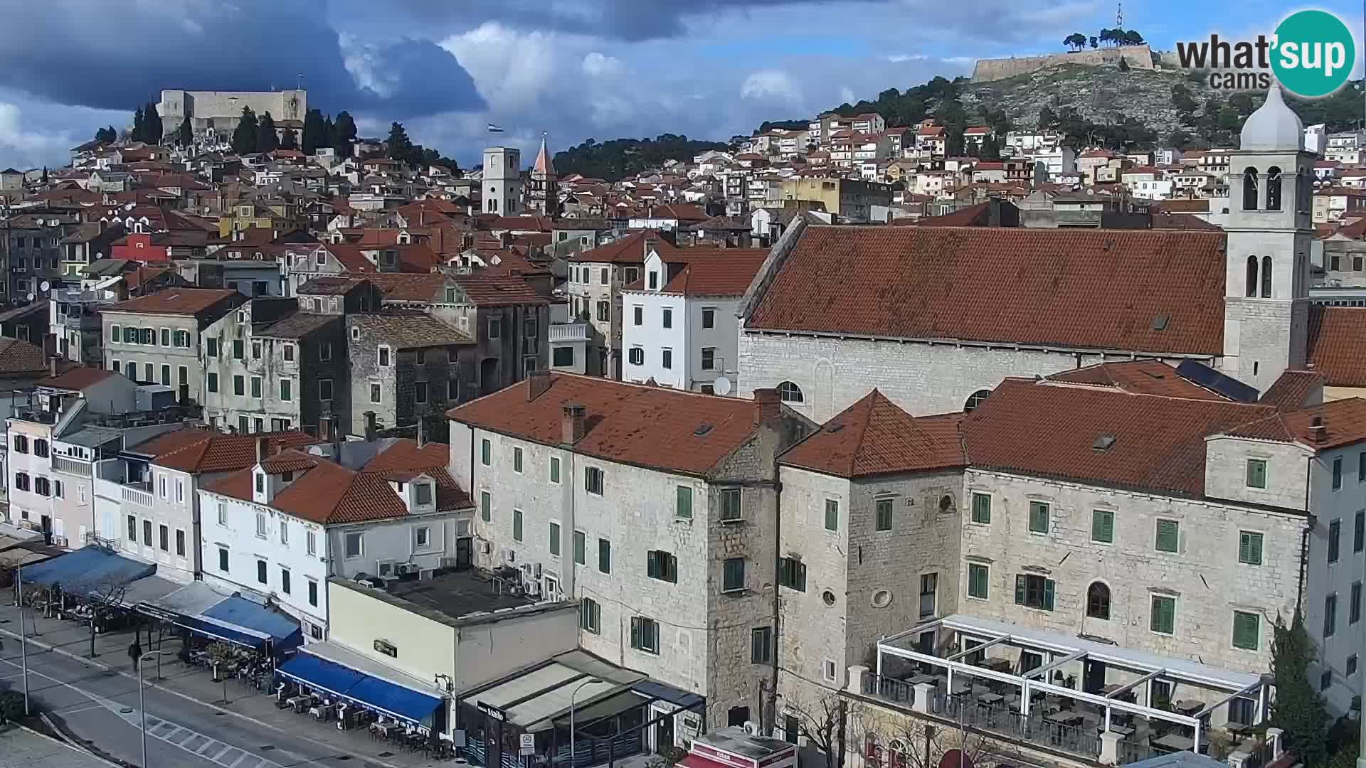 Webcam Šibenik – view from hotel Bellevue
