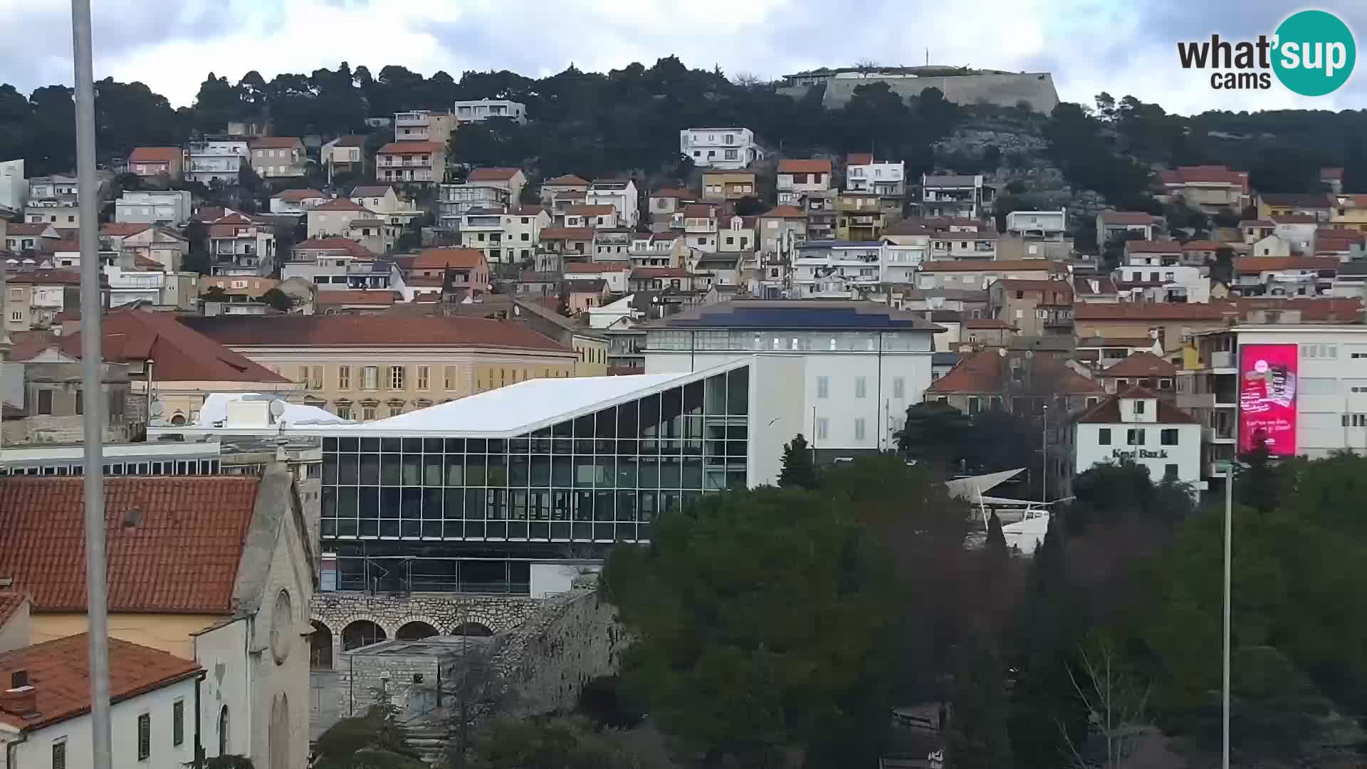 Webcam Šibenik – panorama Bellevue Hotel
