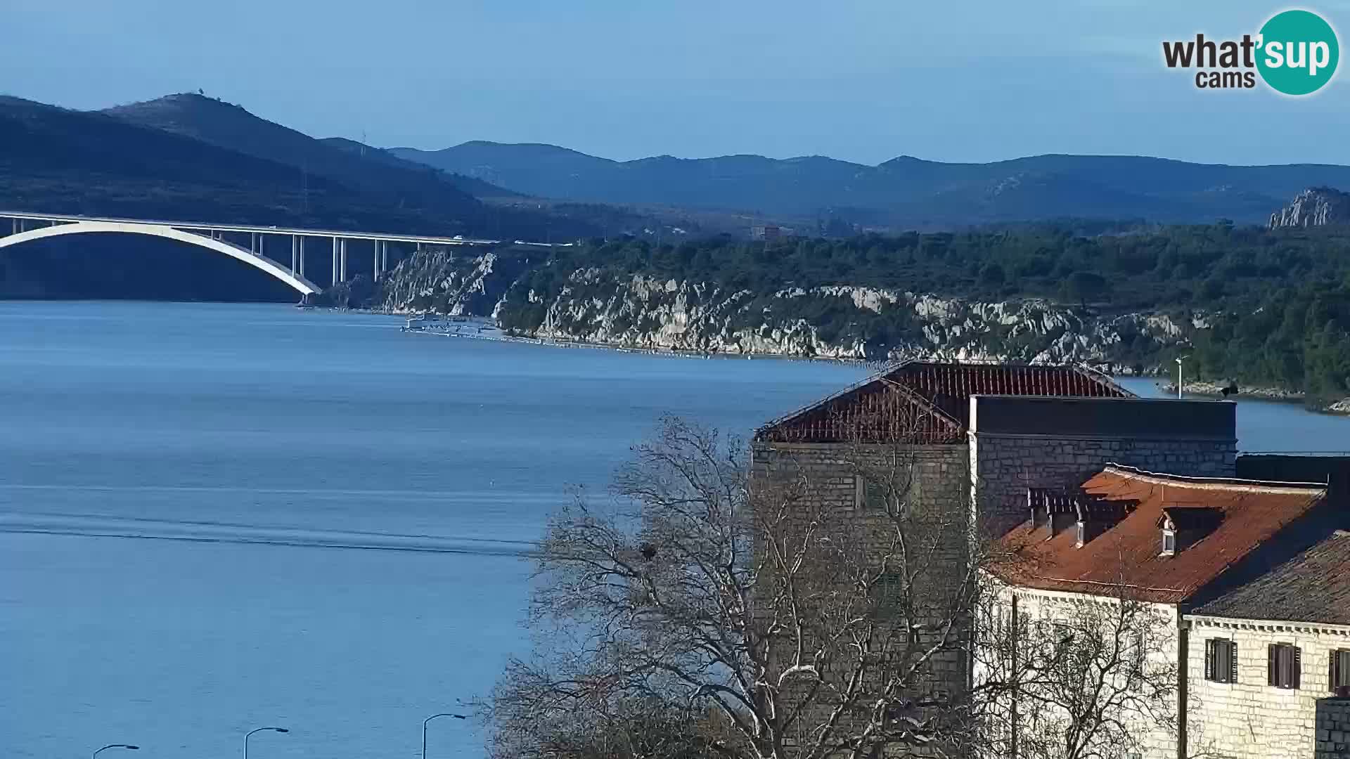 Webcam Šibenik – view from hotel Bellevue
