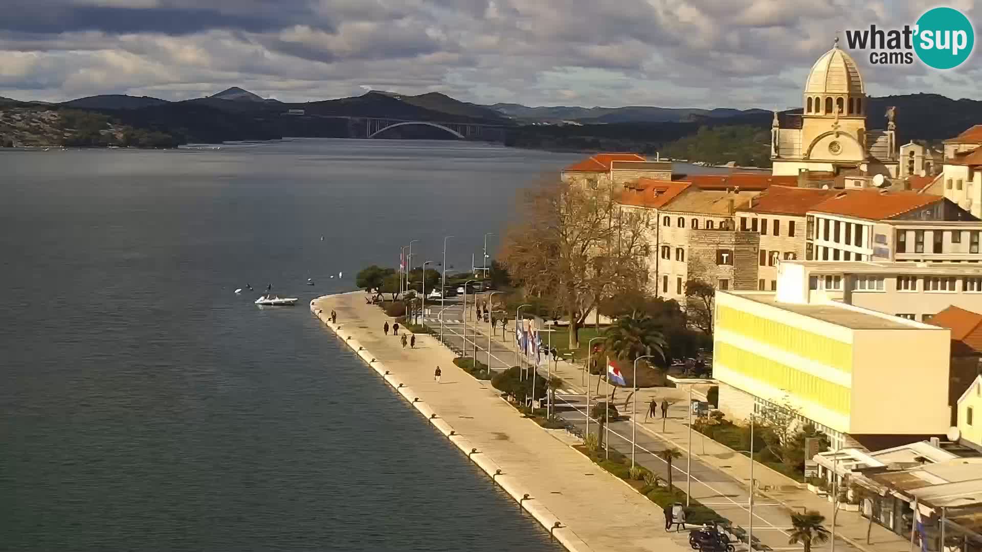 Webcam Šibenik – view from hotel Bellevue