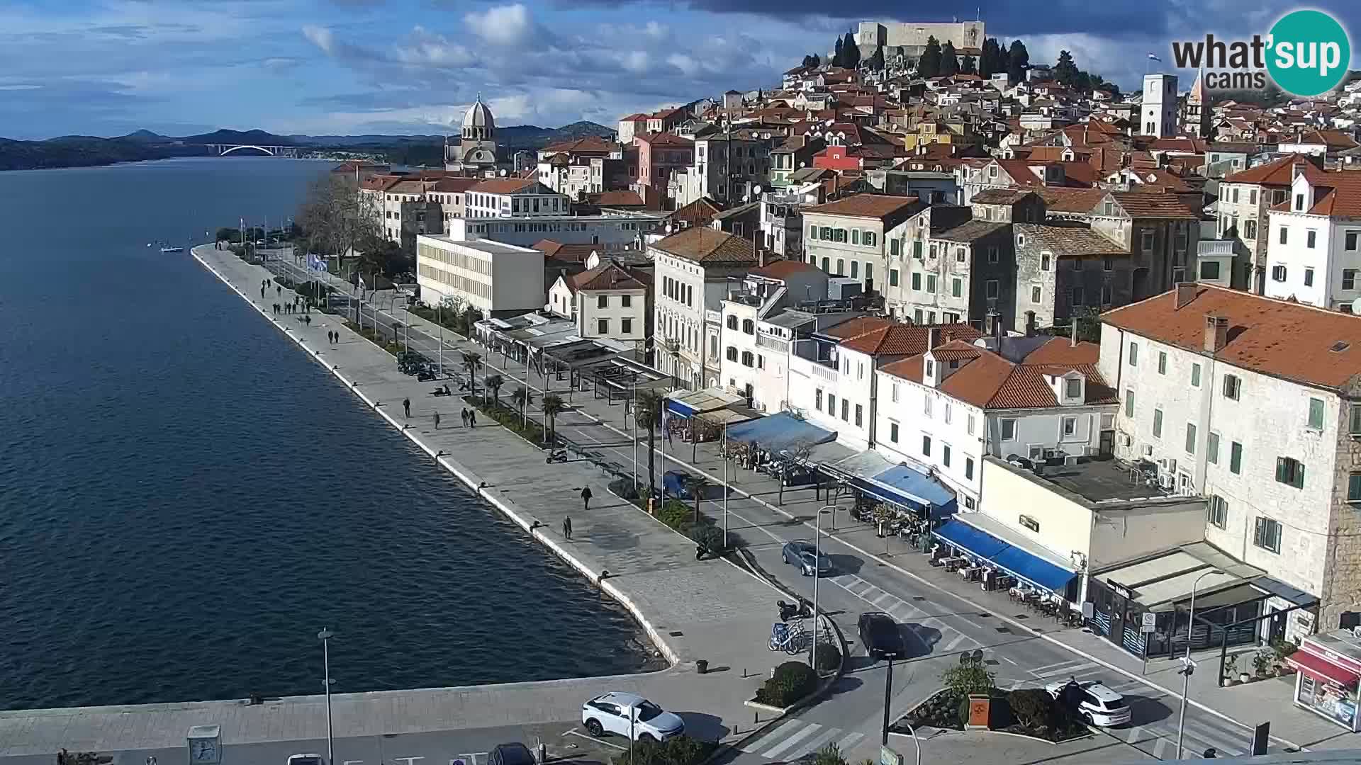 Webcam Šibenik – panorama Bellevue Hotel