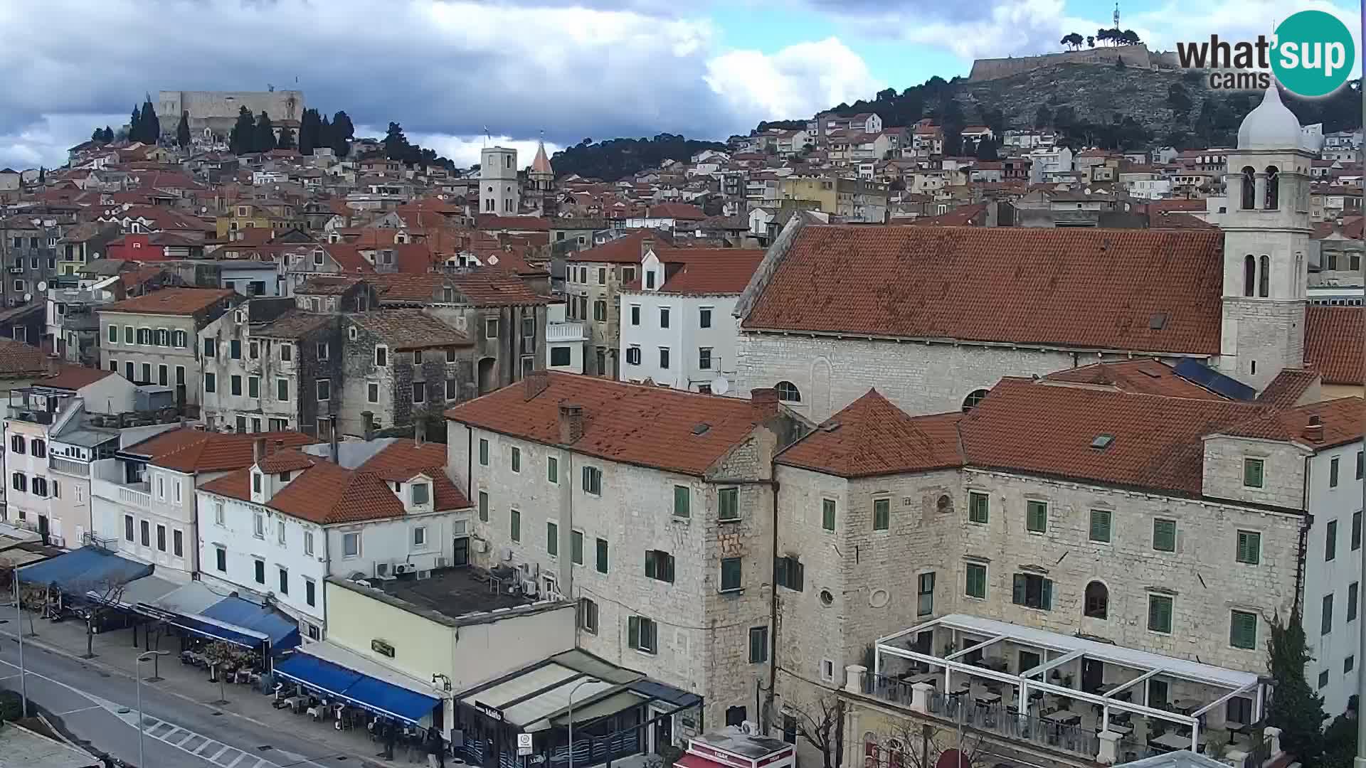 Webcam Šibenik – panorama Bellevue Hotel