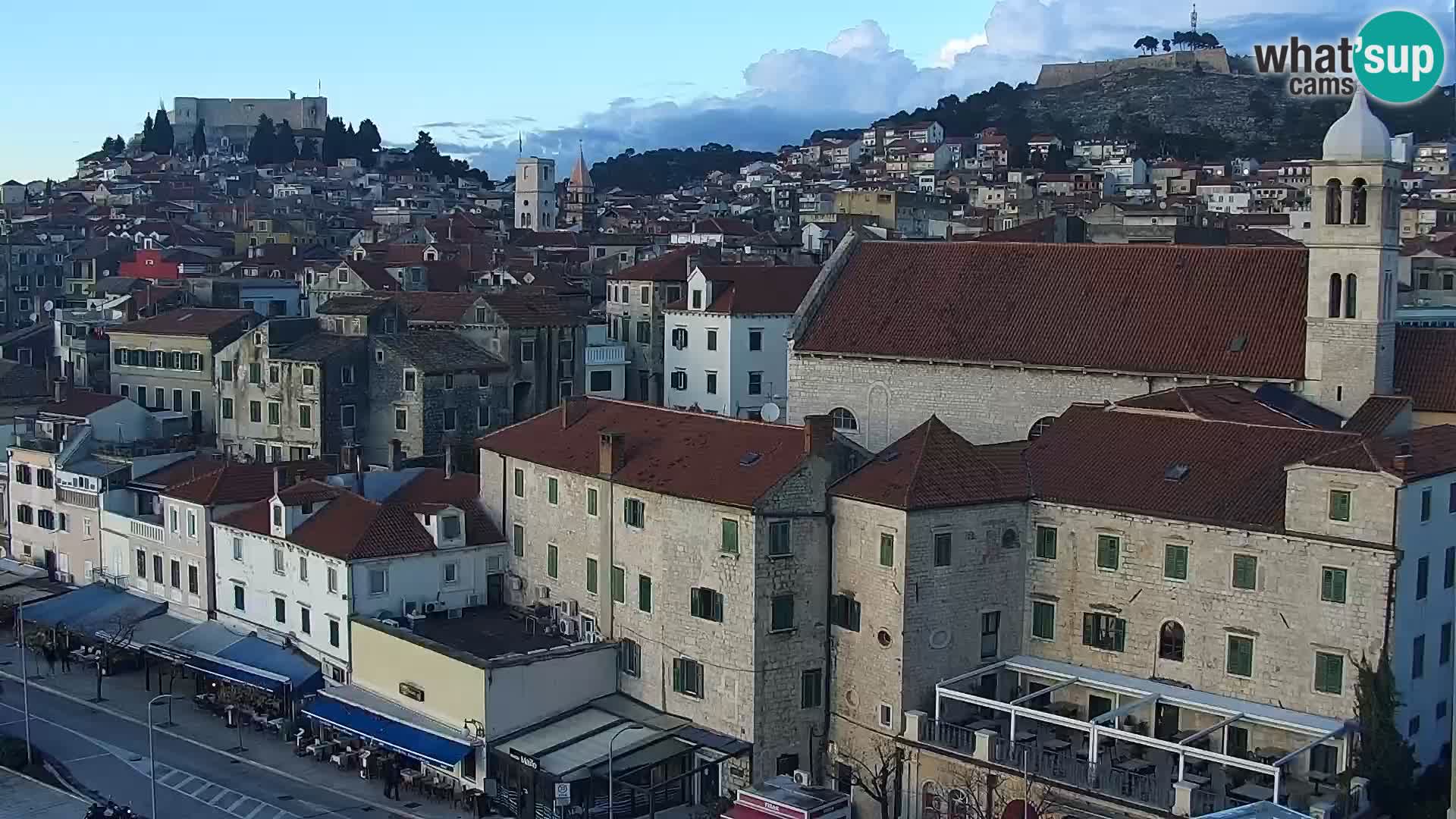 Webcam Šibenik – view from hotel Bellevue