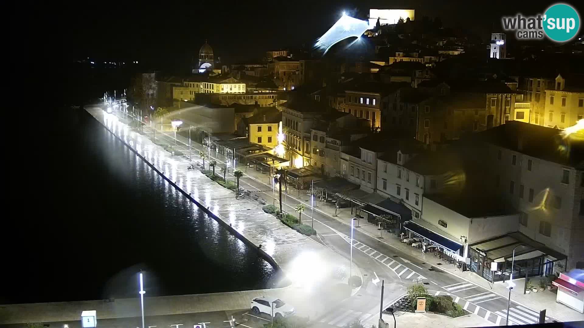 Webcam Šibenik – view from hotel Bellevue