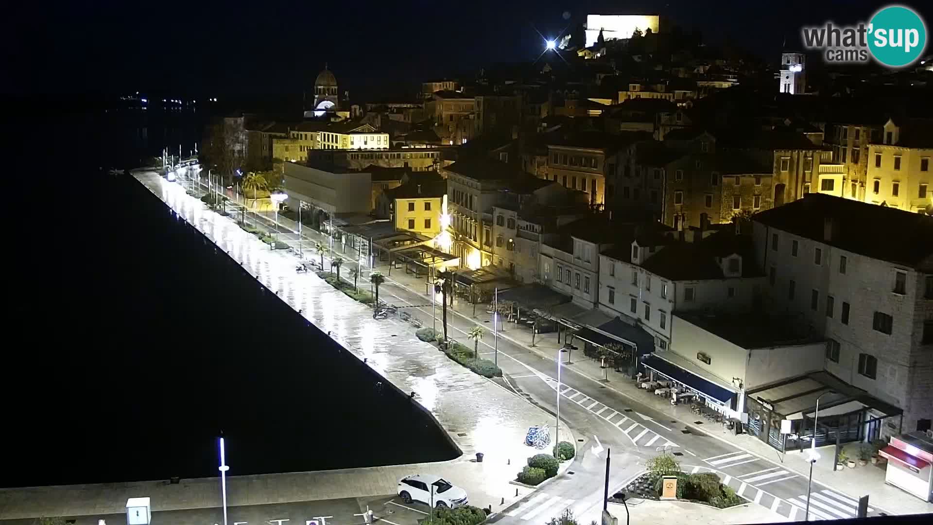 Webcam Šibenik – view from hotel Bellevue