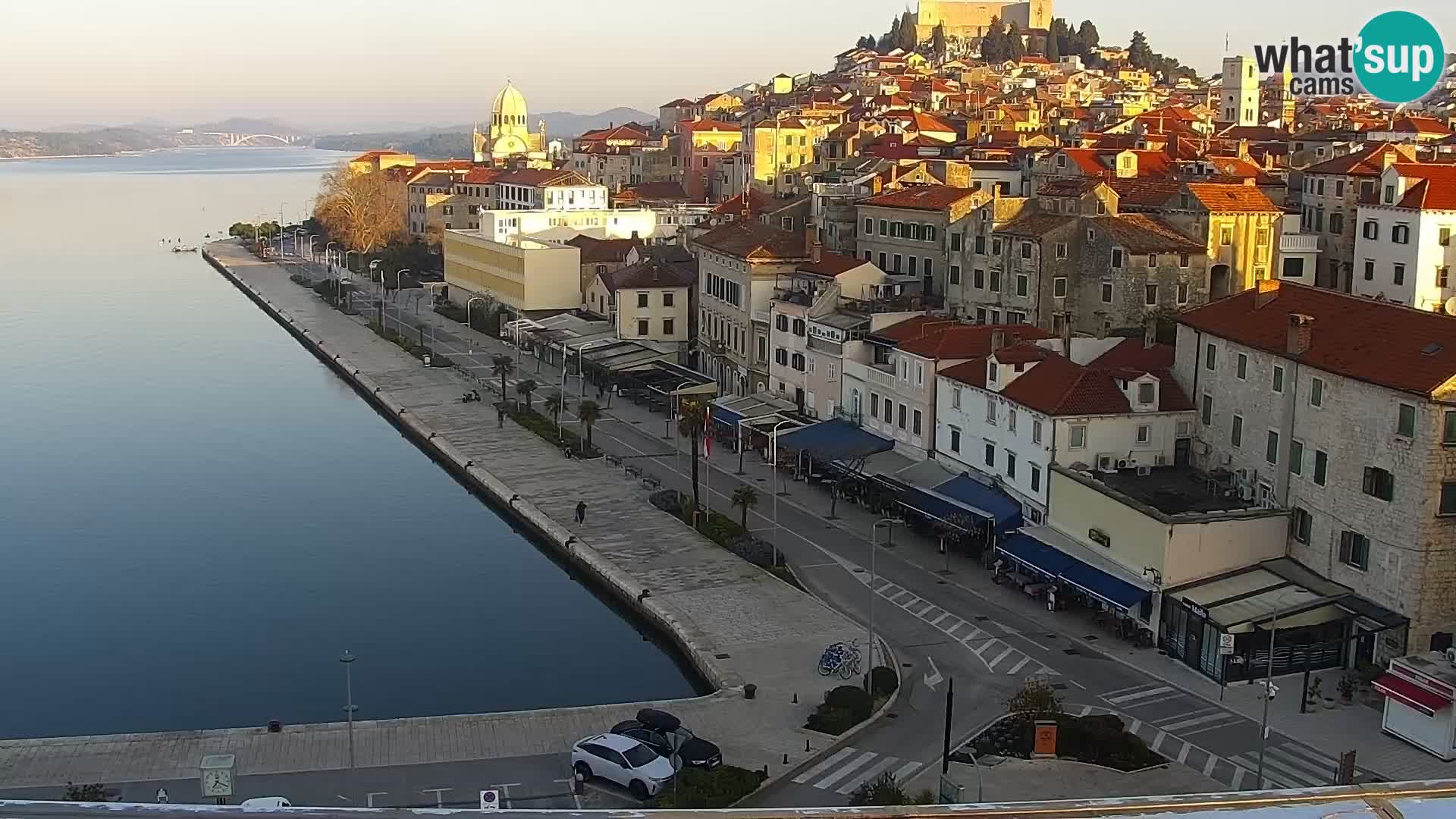 Webcam Šibenik – panorama Bellevue Hotel