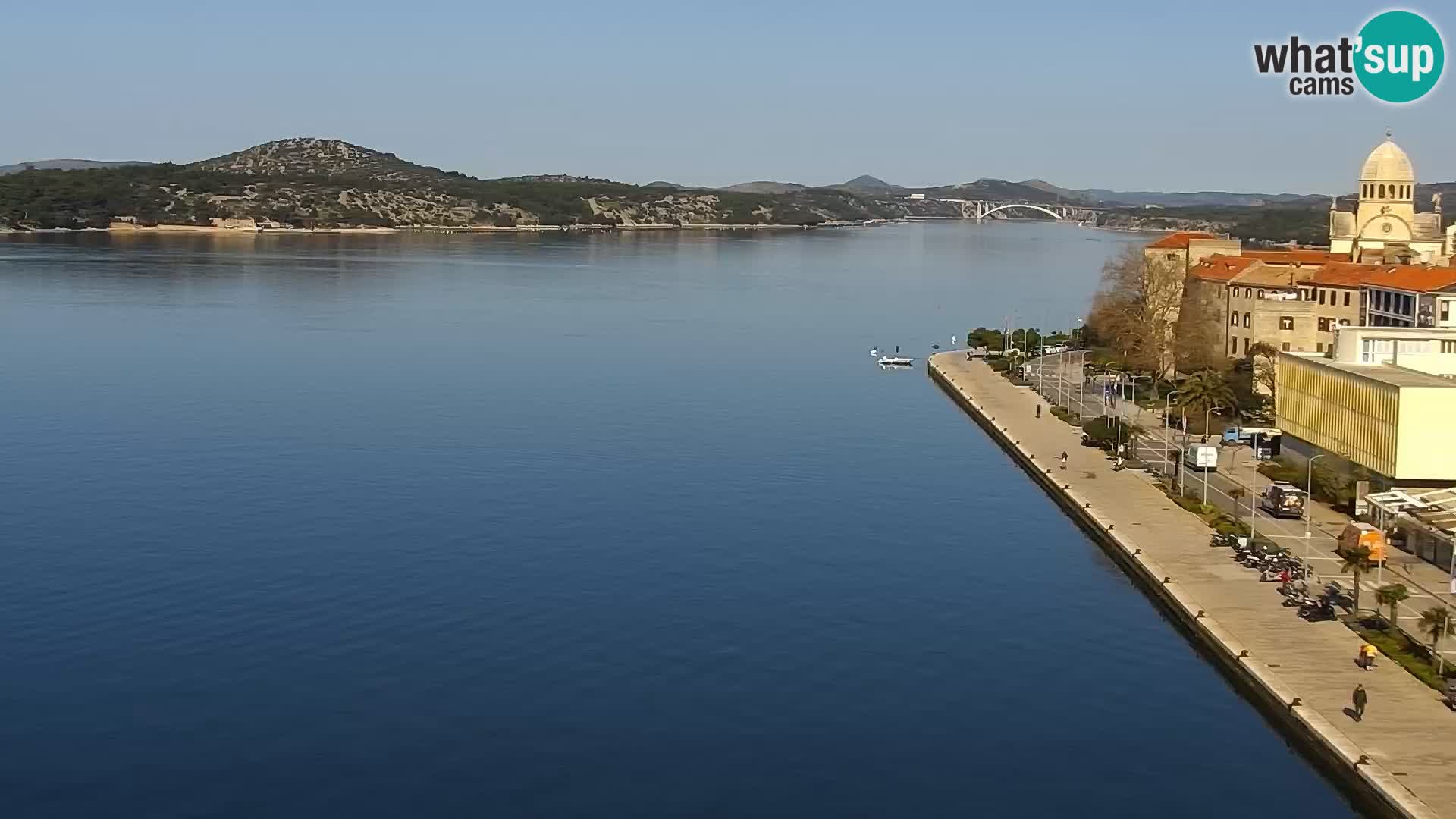 Webcam Šibenik – view from hotel Bellevue