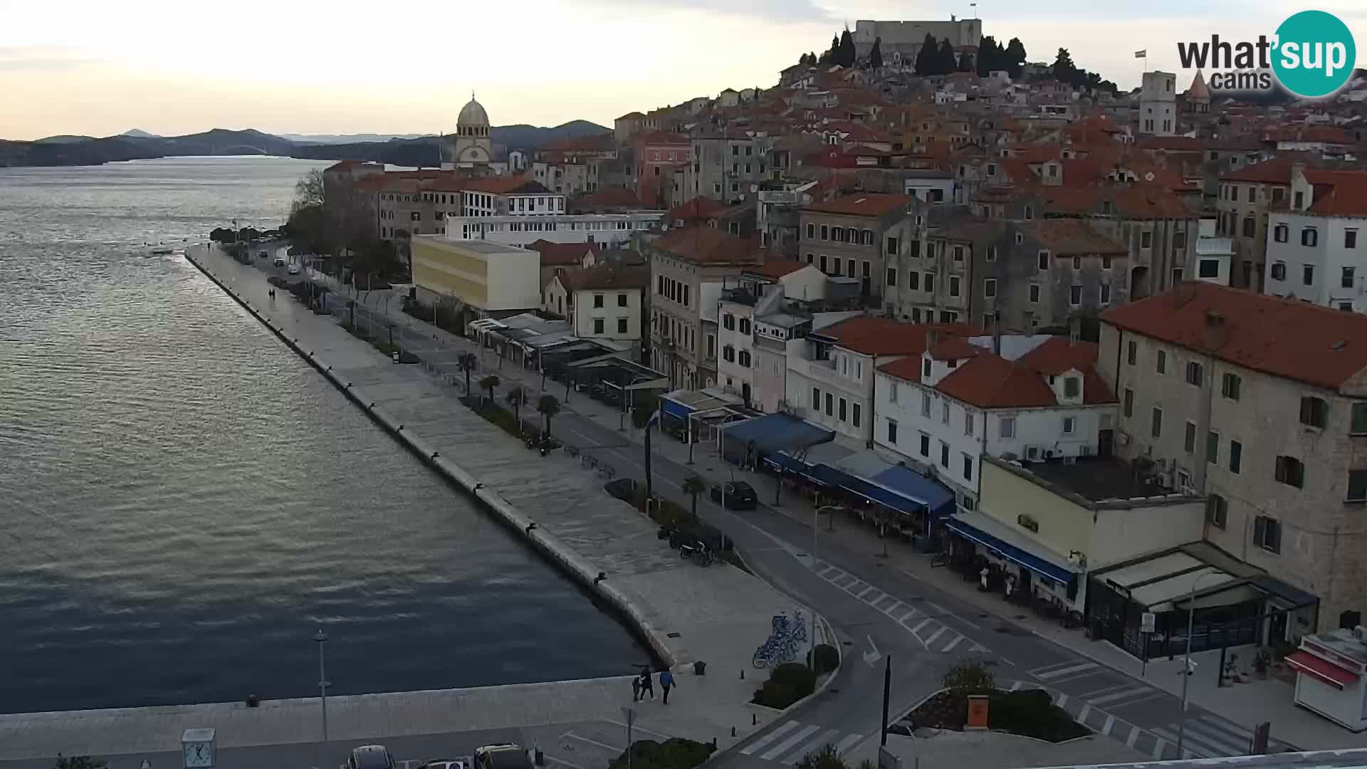 Webcam Šibenik – view from hotel Bellevue