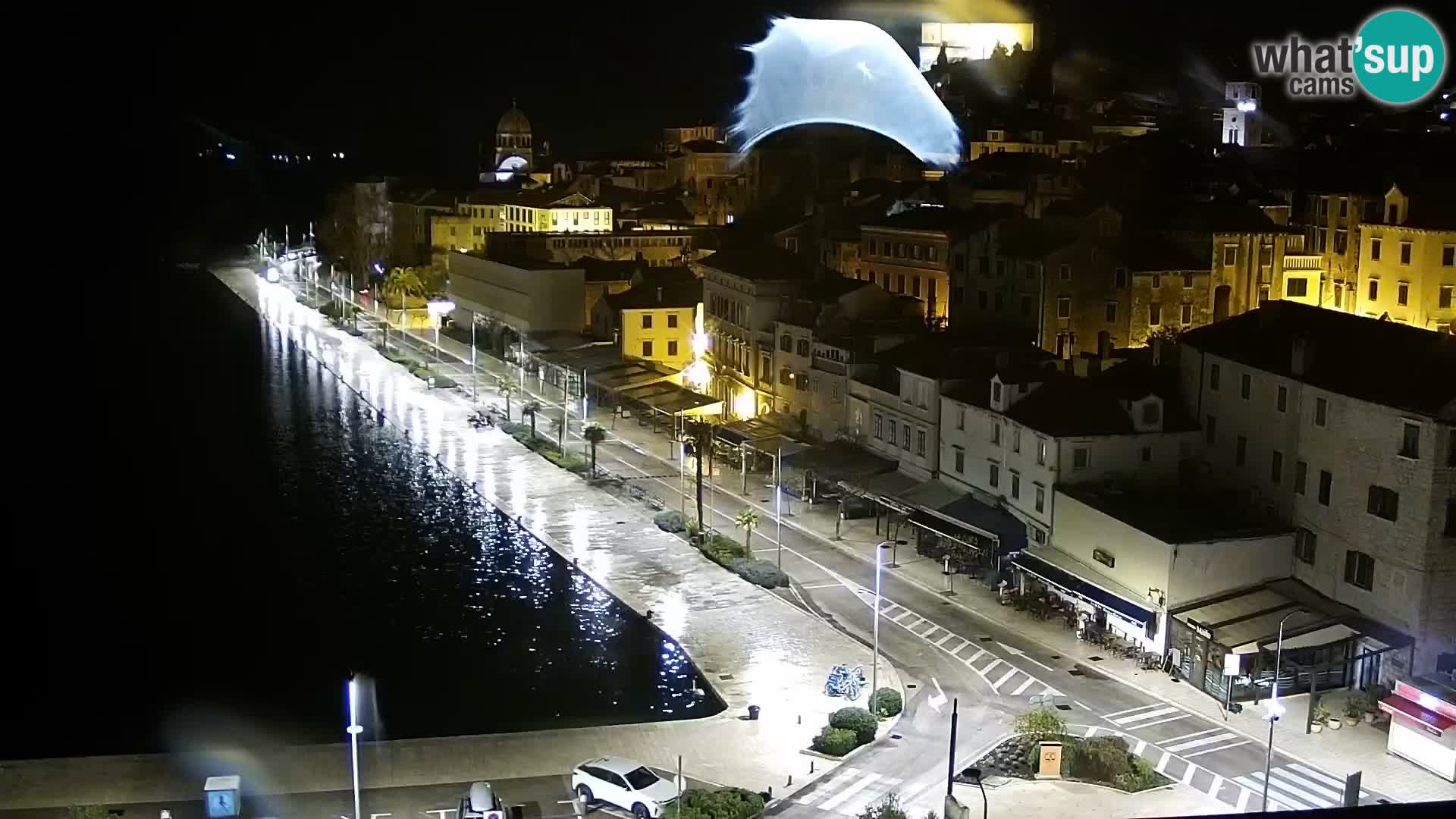 Webcam Šibenik – panorama Bellevue Hotel