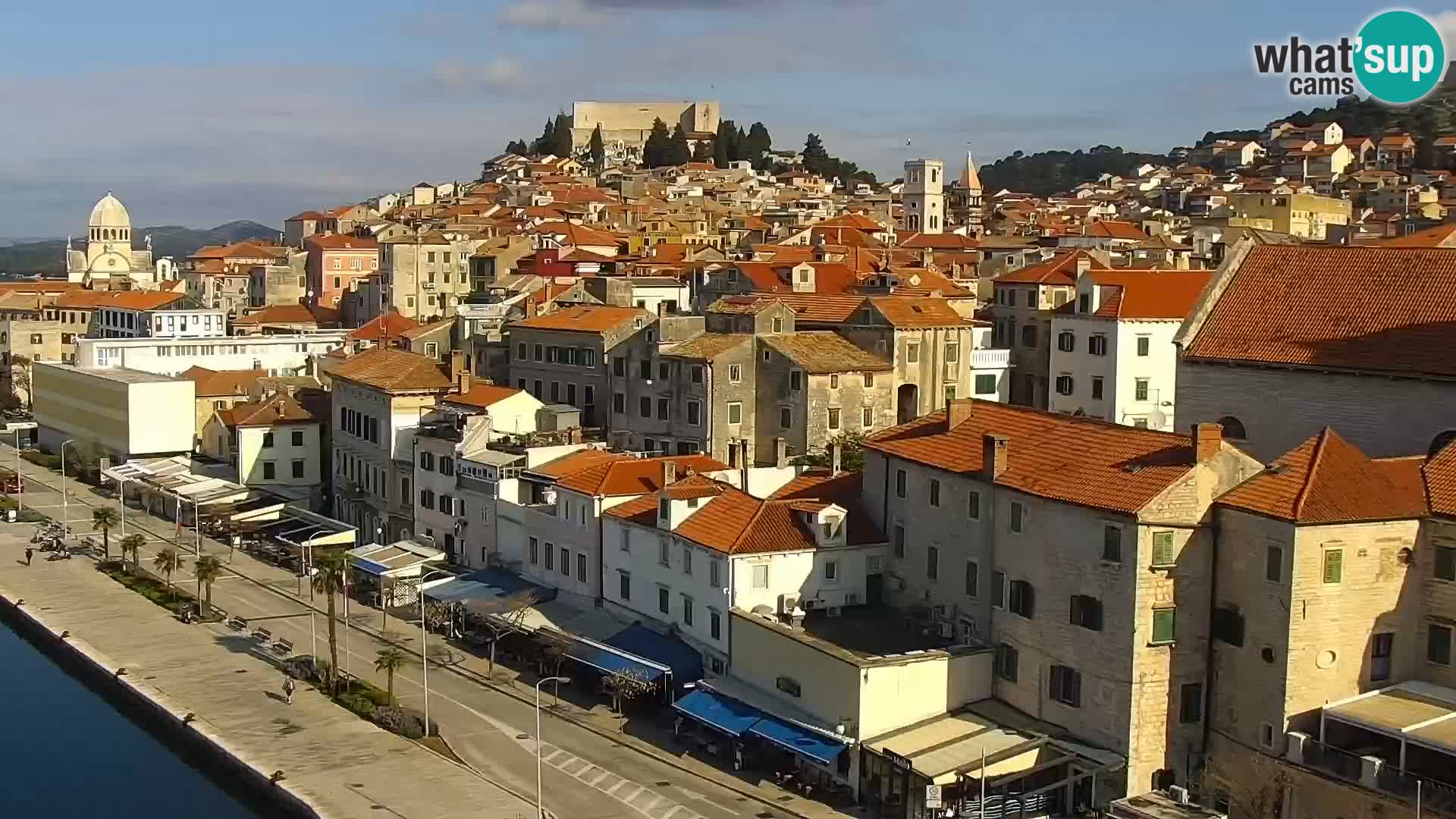 Webcam Šibenik – view from hotel Bellevue