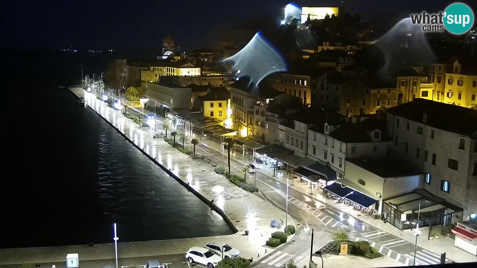 Webcam Šibenik – view from hotel Bellevue