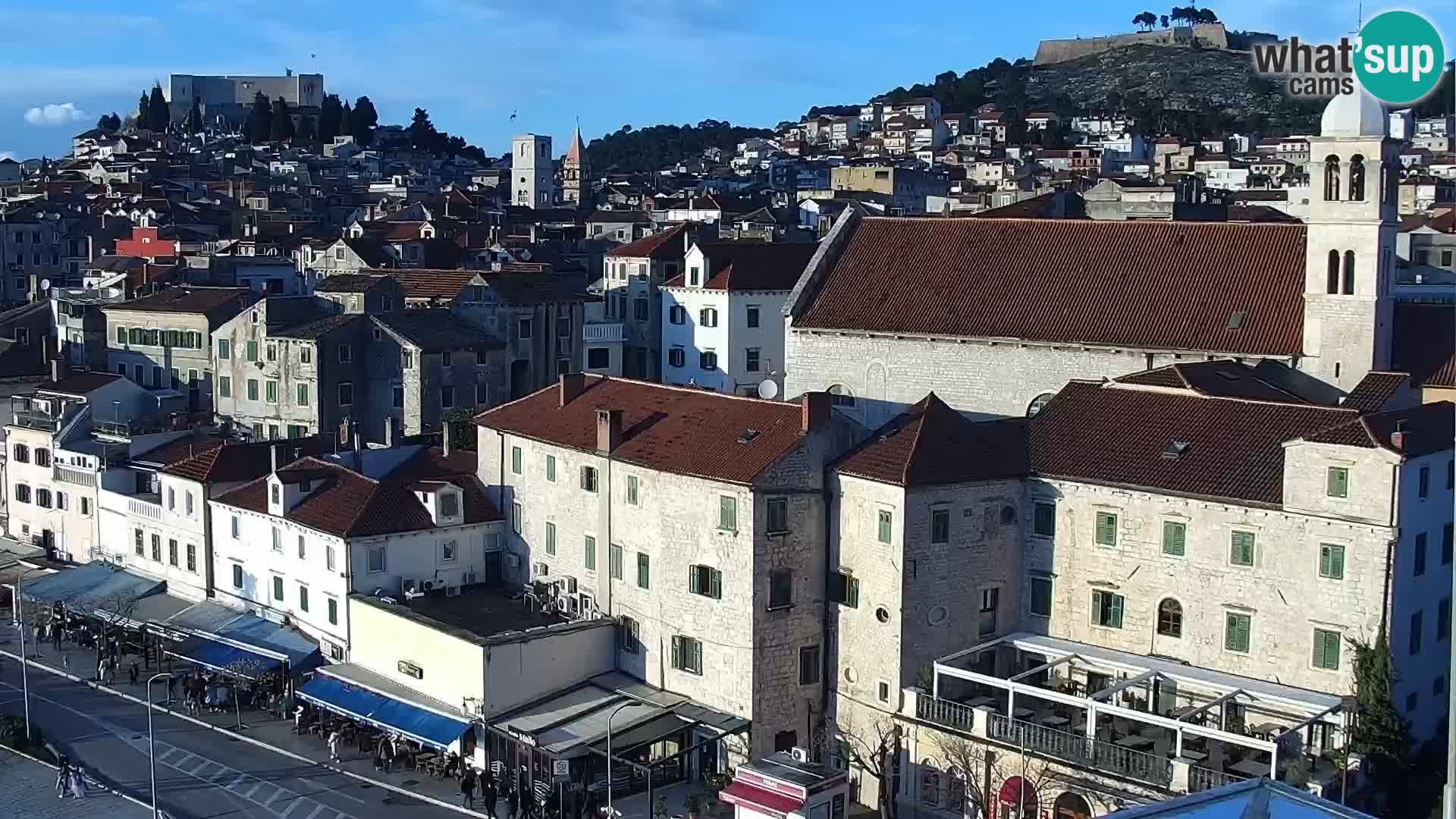 Webcam Šibenik – view from hotel Bellevue