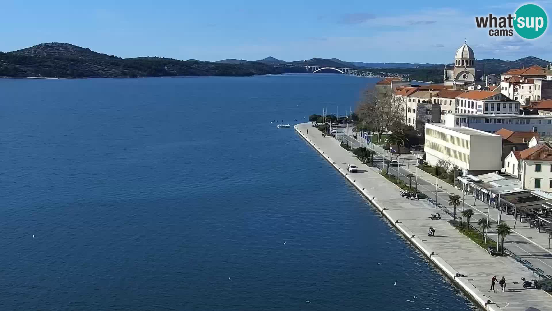 Webcam Šibenik – view from hotel Bellevue
