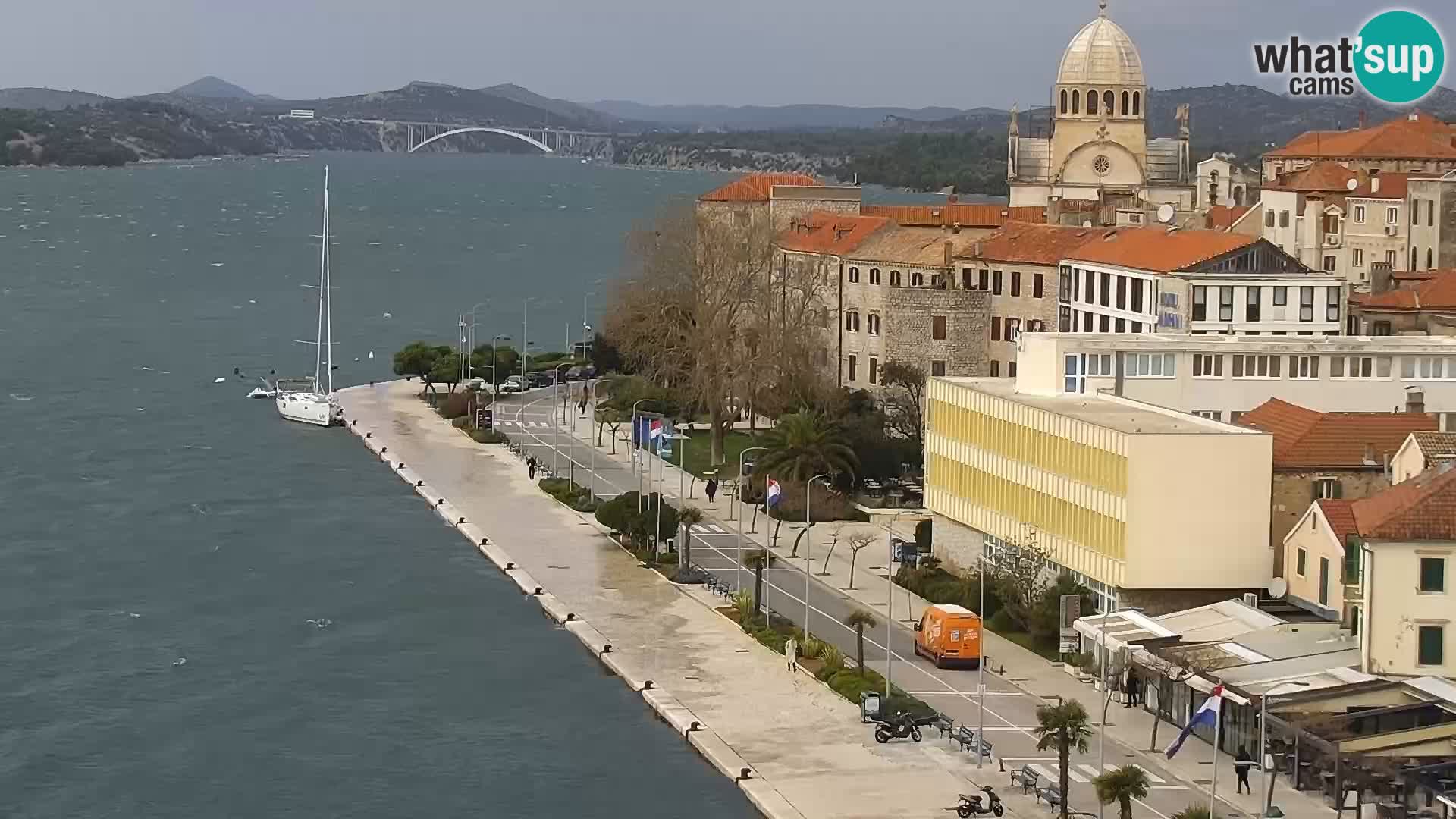 Webcam Šibenik – panorama Bellevue Hotel