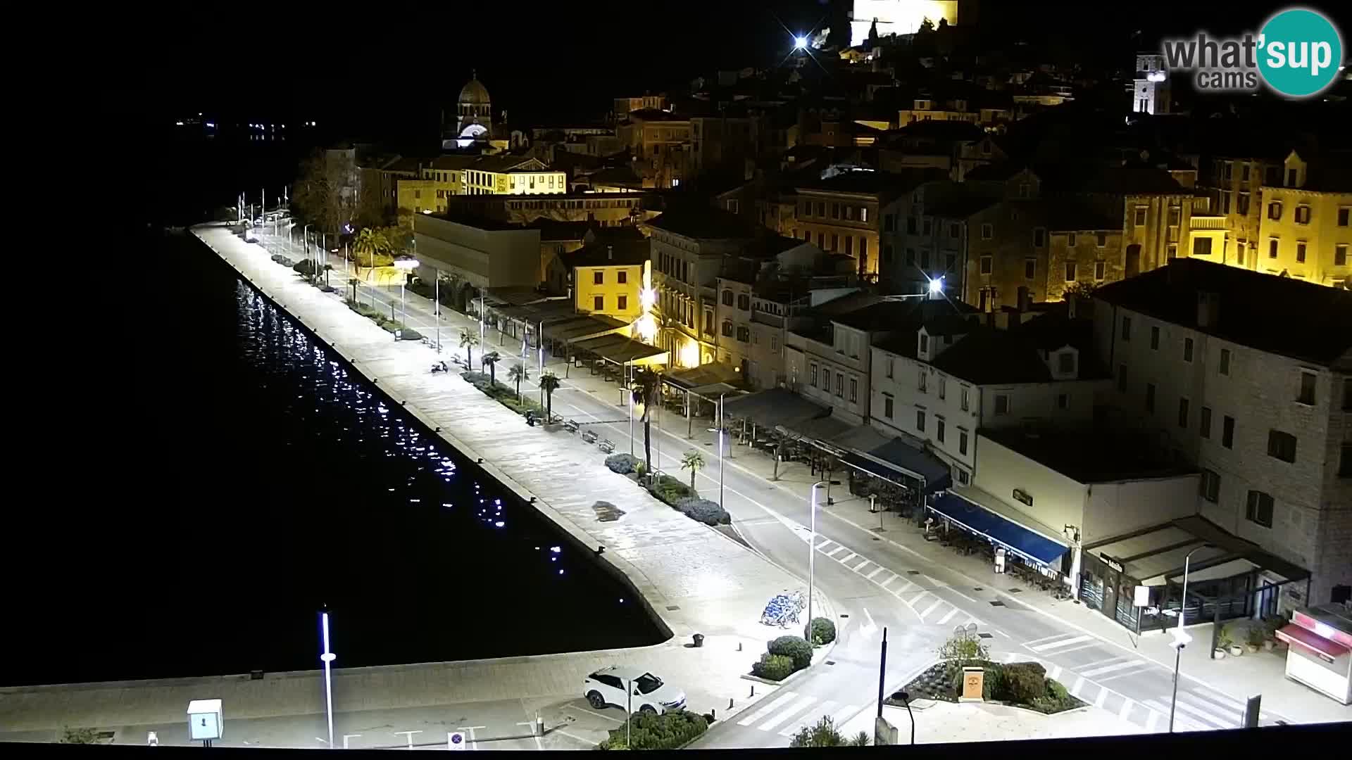 Webcam Šibenik – view from hotel Bellevue