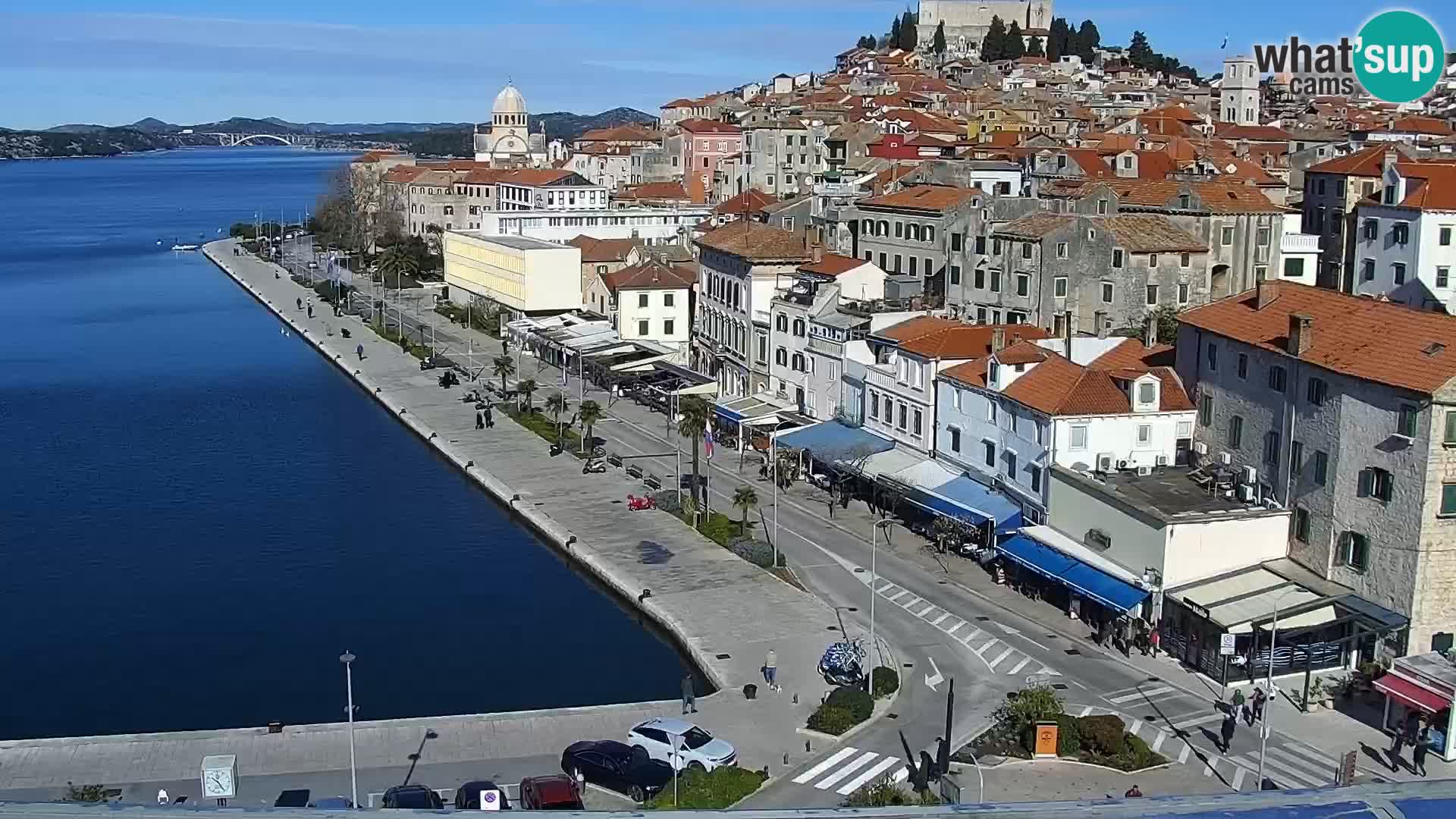 Webcam Šibenik – panorama Bellevue Hotel