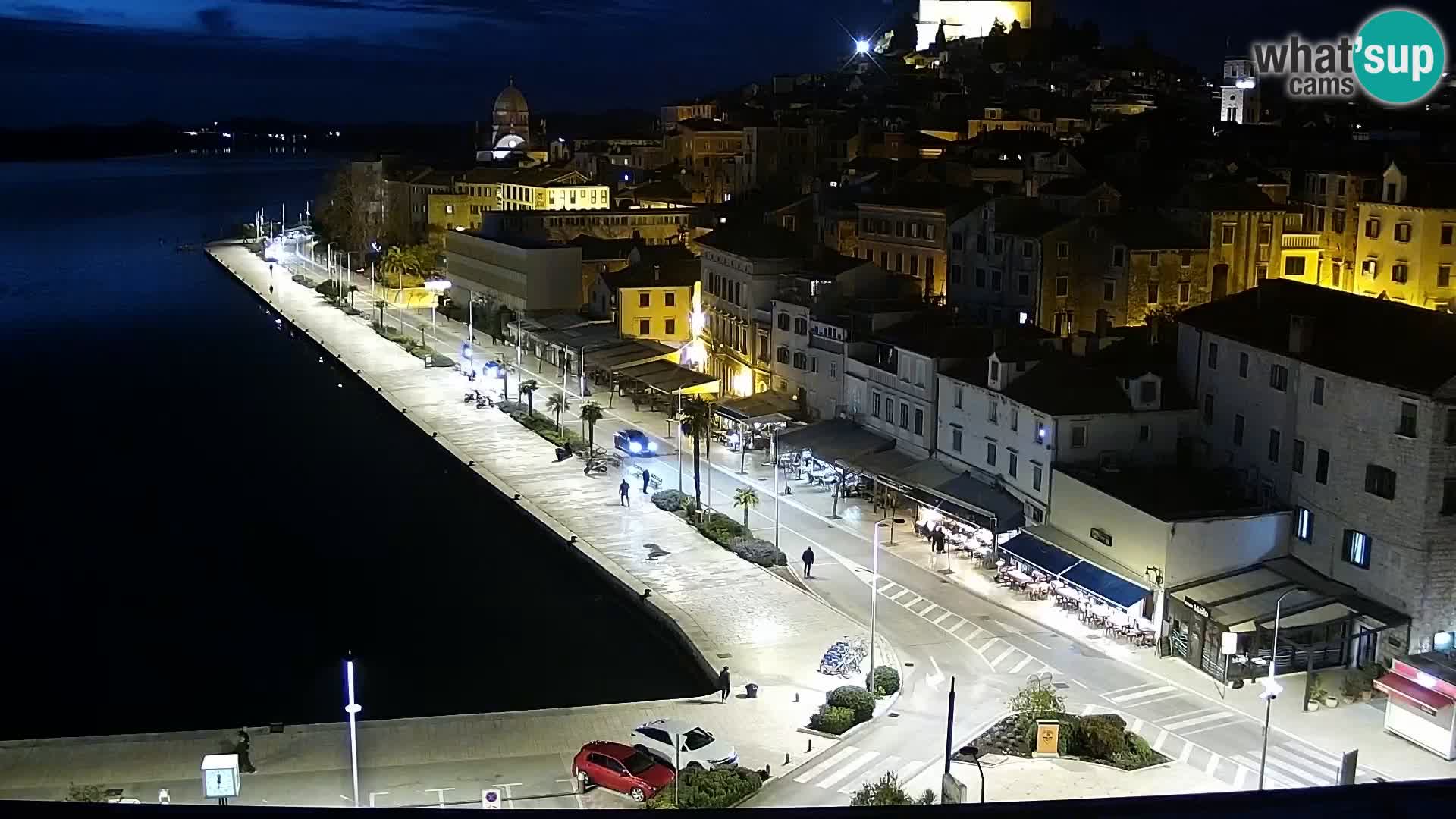 Webcam Šibenik – view from hotel Bellevue