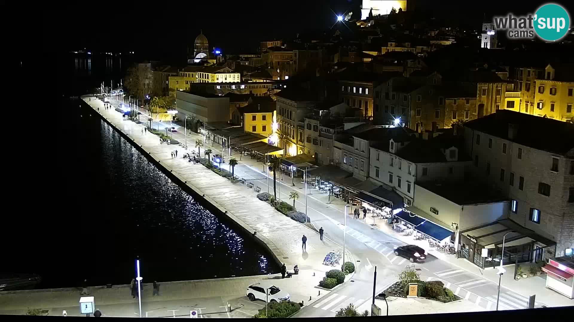 Webcam Šibenik – view from hotel Bellevue