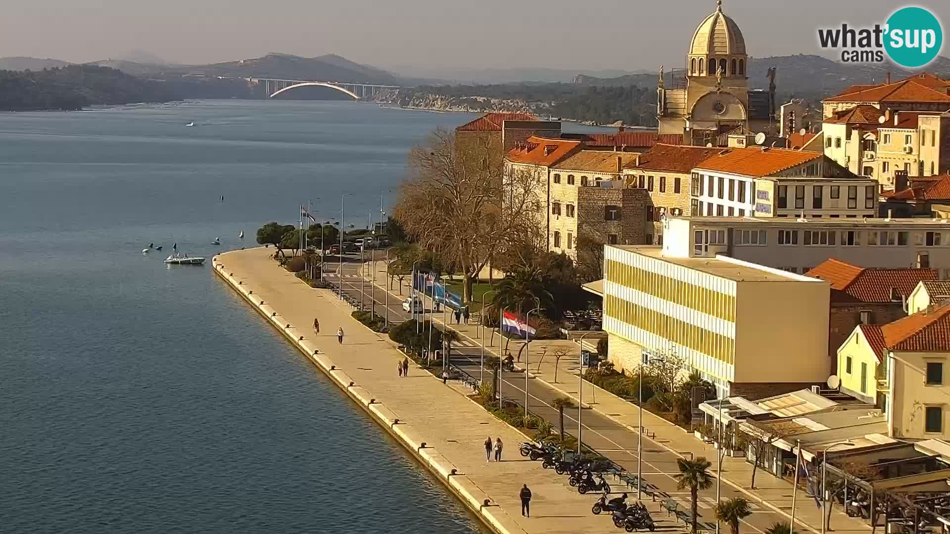 Webcam Šibenik – panorama Bellevue Hotel