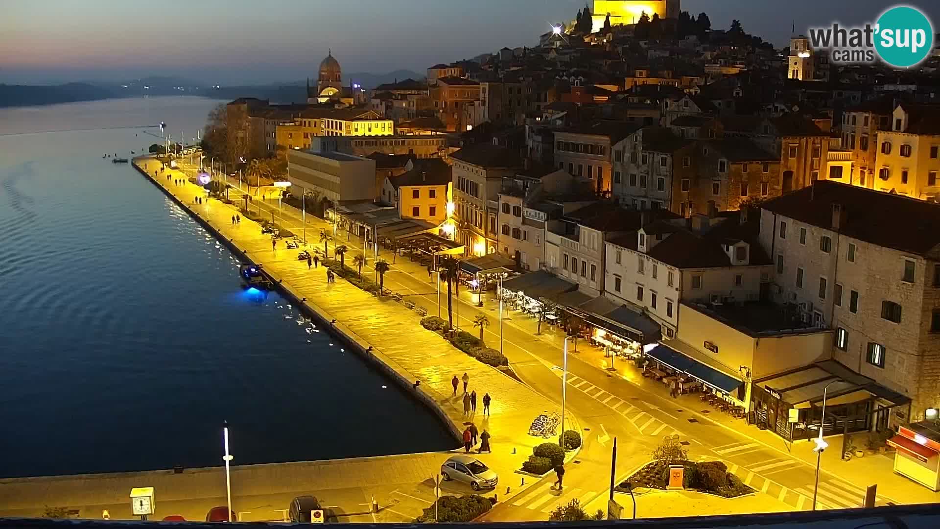 Webcam Šibenik – view from hotel Bellevue