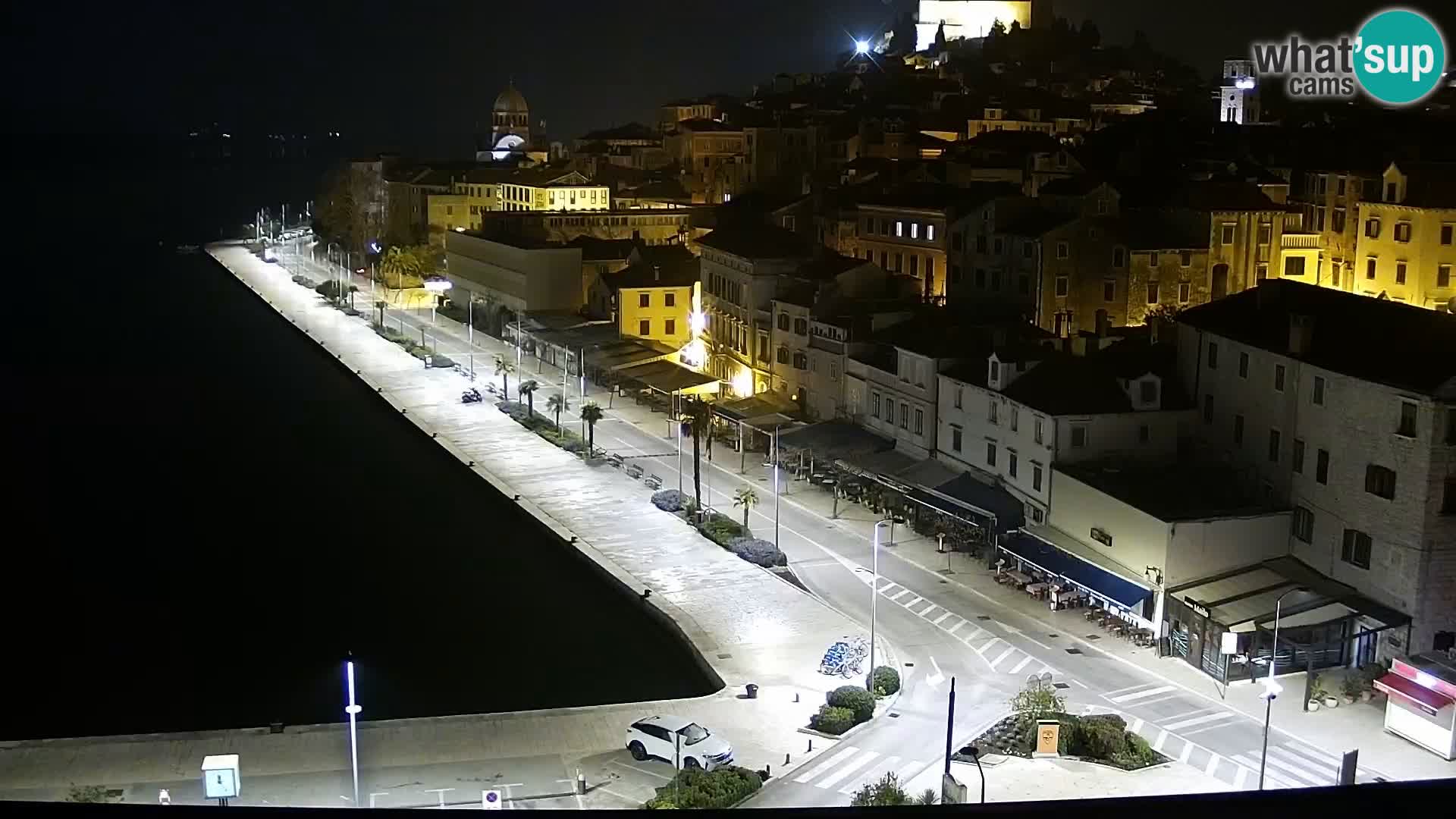 Webcam Šibenik – view from hotel Bellevue