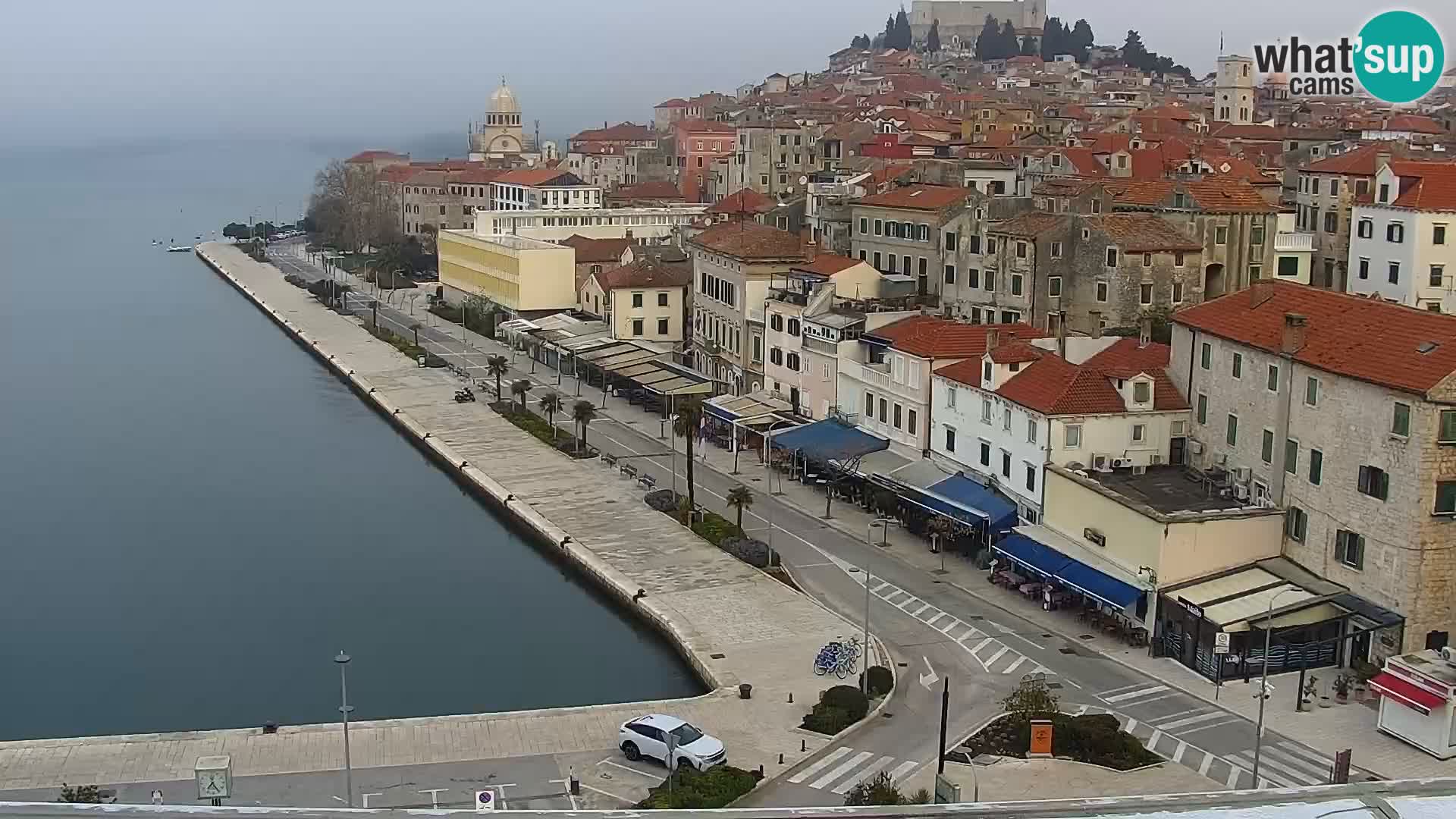 Webcam Šibenik – view from hotel Bellevue