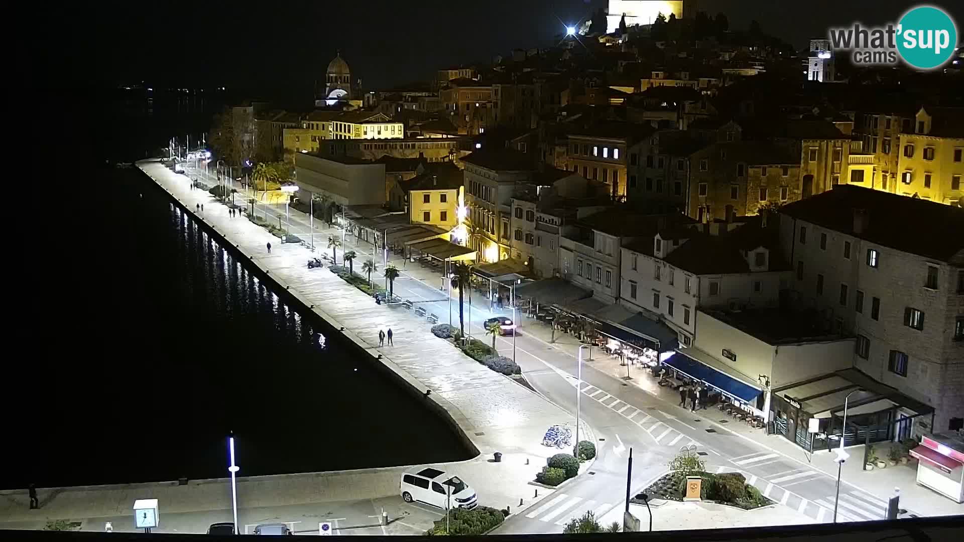 Webcam Šibenik – view from hotel Bellevue