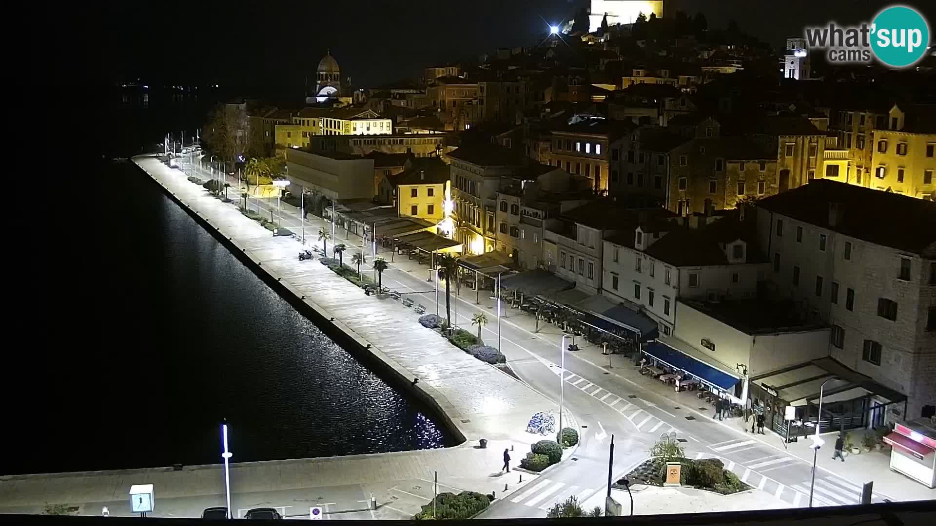 Webcam Šibenik – view from hotel Bellevue