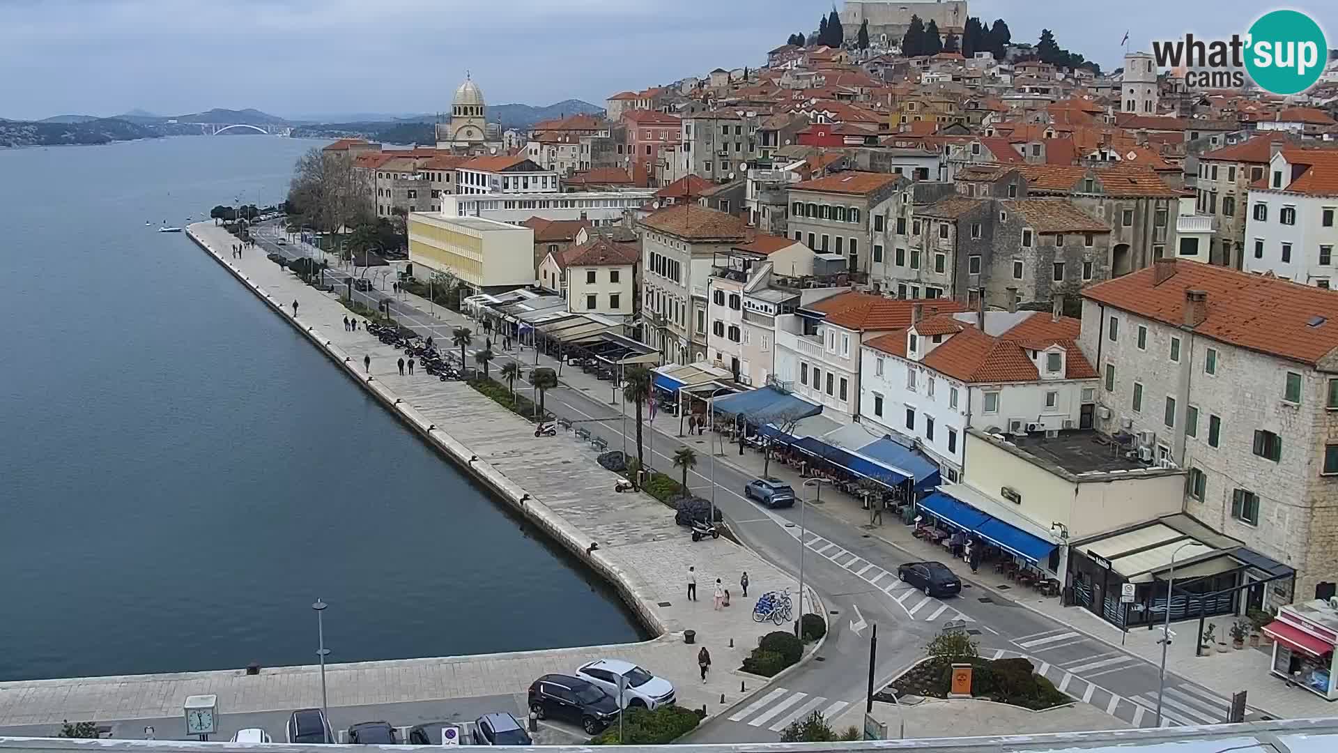 Webcam Šibenik – panorama Bellevue Hotel