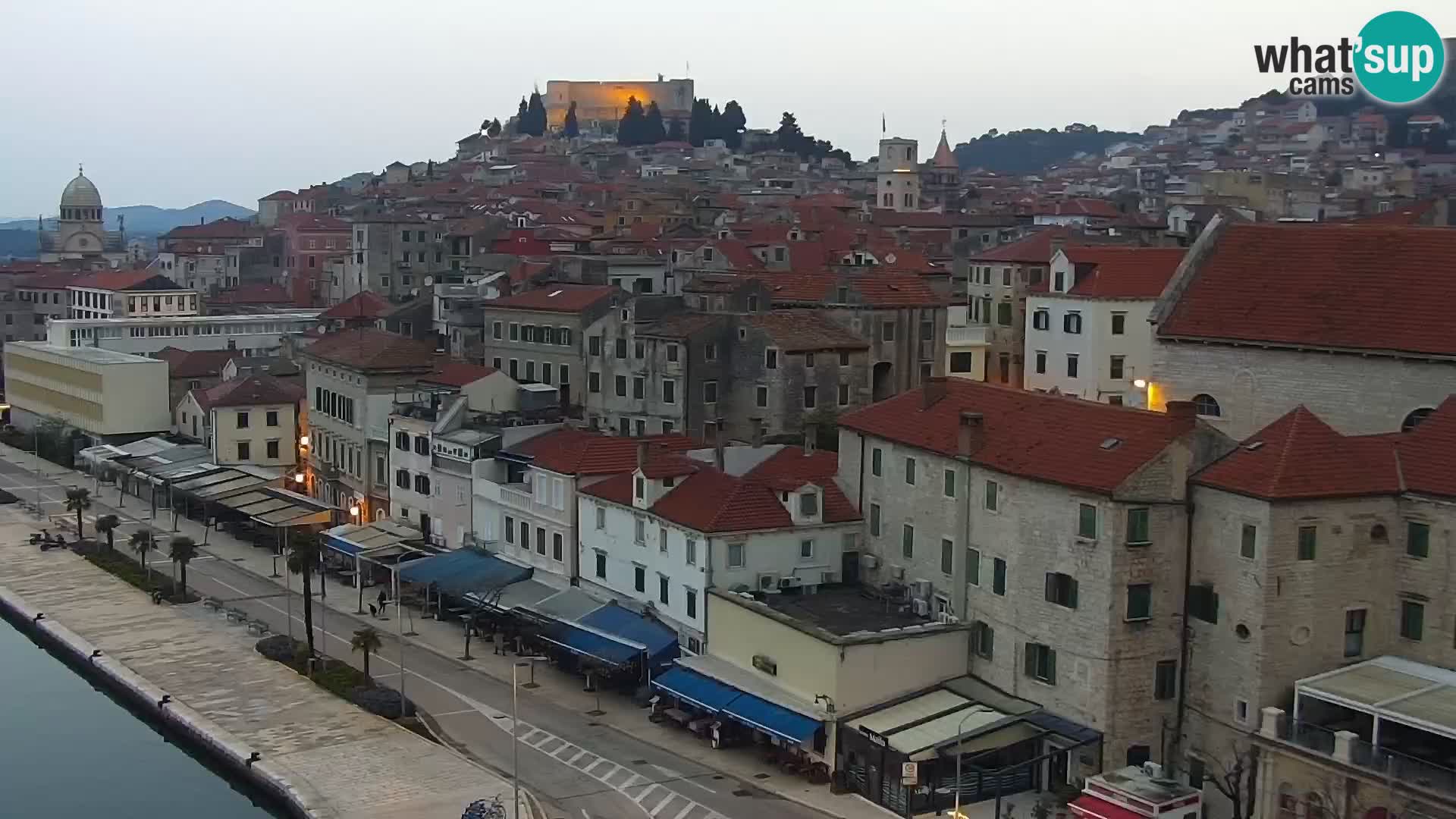 Webcam Šibenik – view from hotel Bellevue