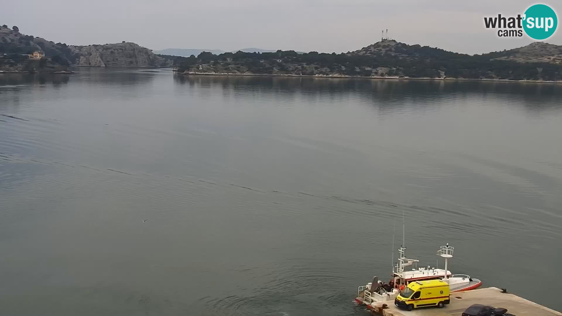 Webcam Šibenik – view from hotel Bellevue