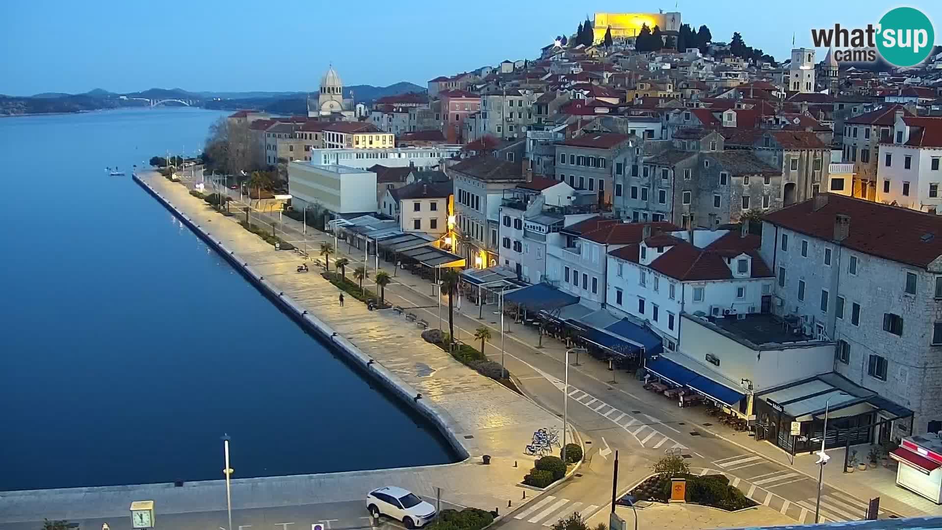 Webcam Šibenik – view from hotel Bellevue