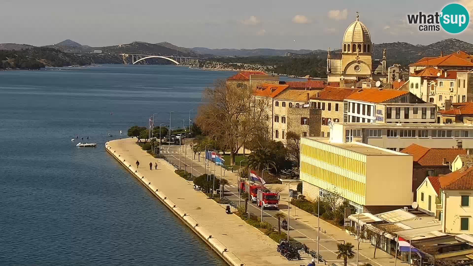Webcam Šibenik – panorama Bellevue Hotel