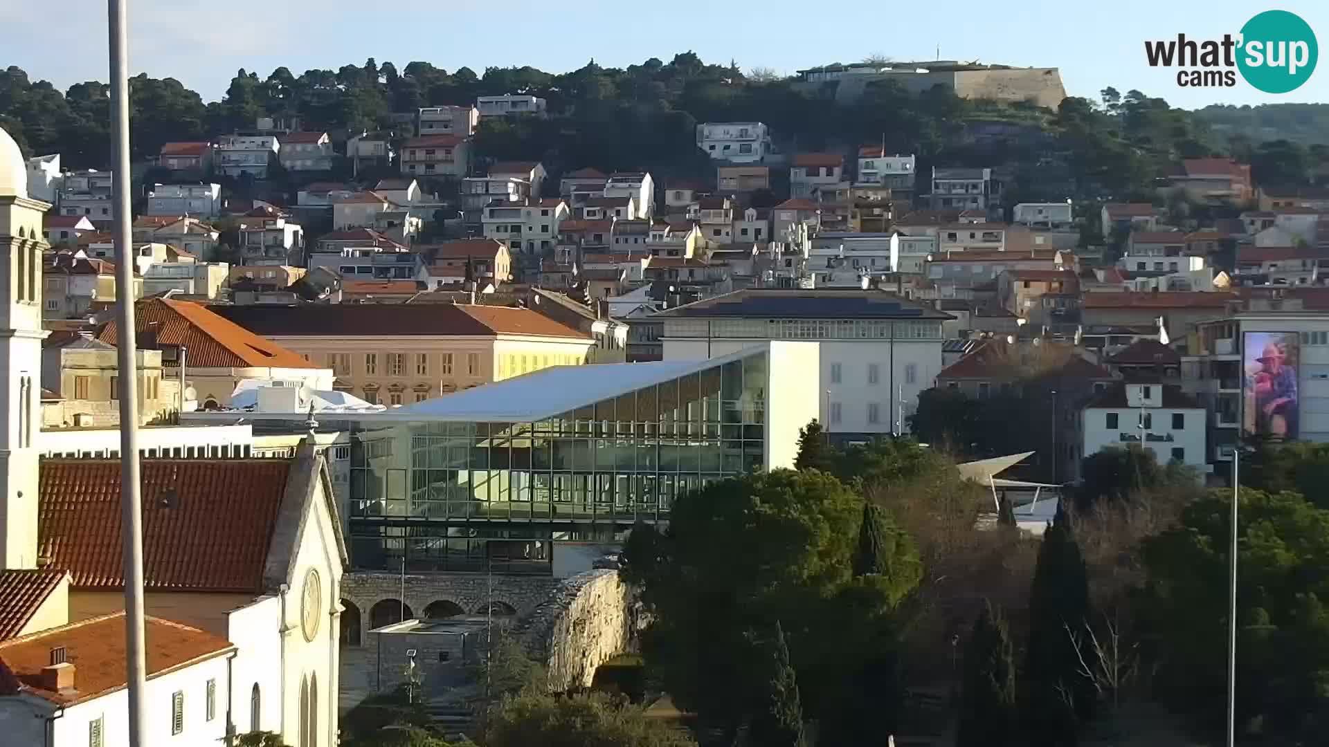 Webcam Šibenik – view from hotel Bellevue